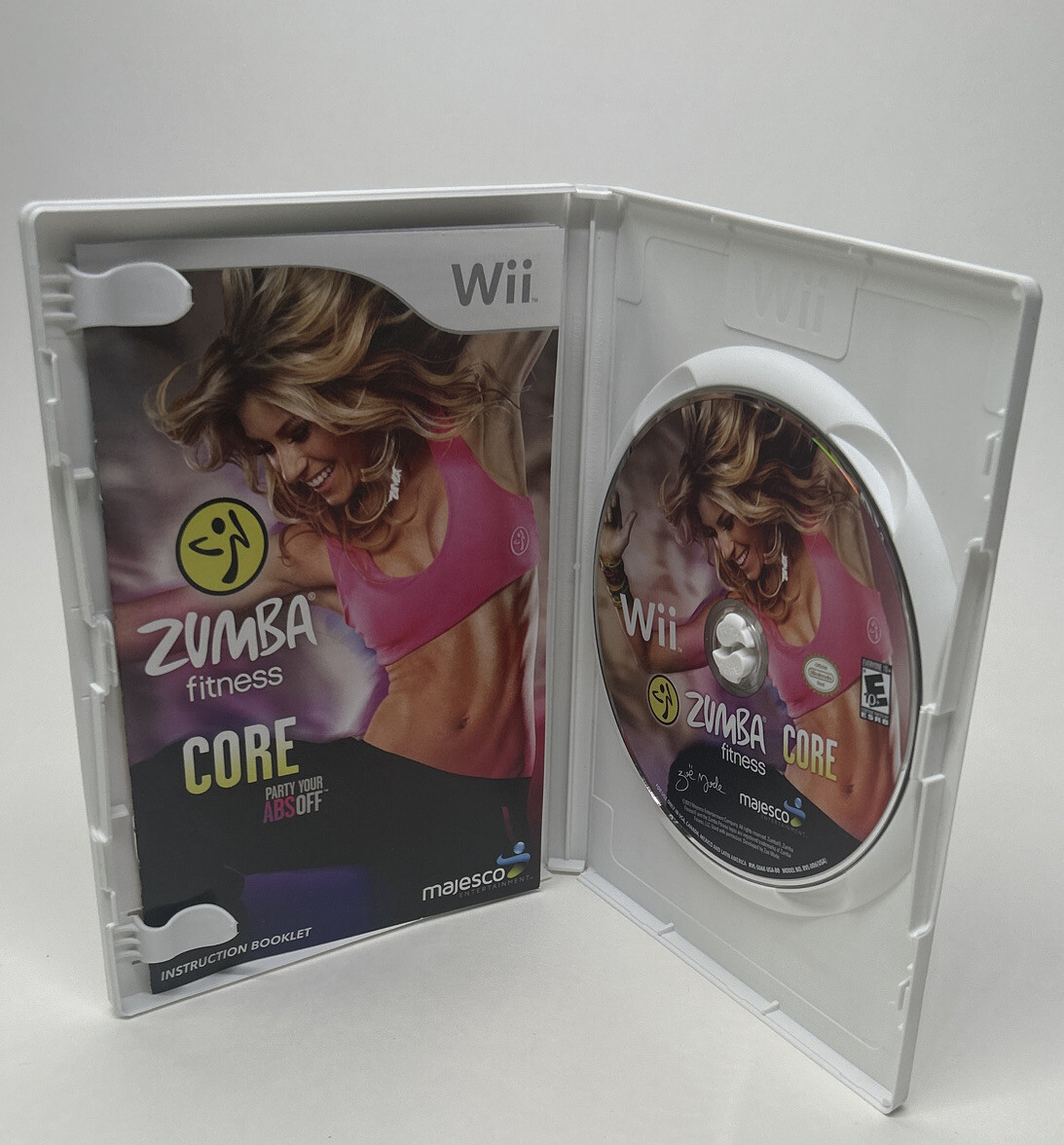Zumba Fitness – Core (Nintendo Wii, 2012) Tested Working Complete CIB