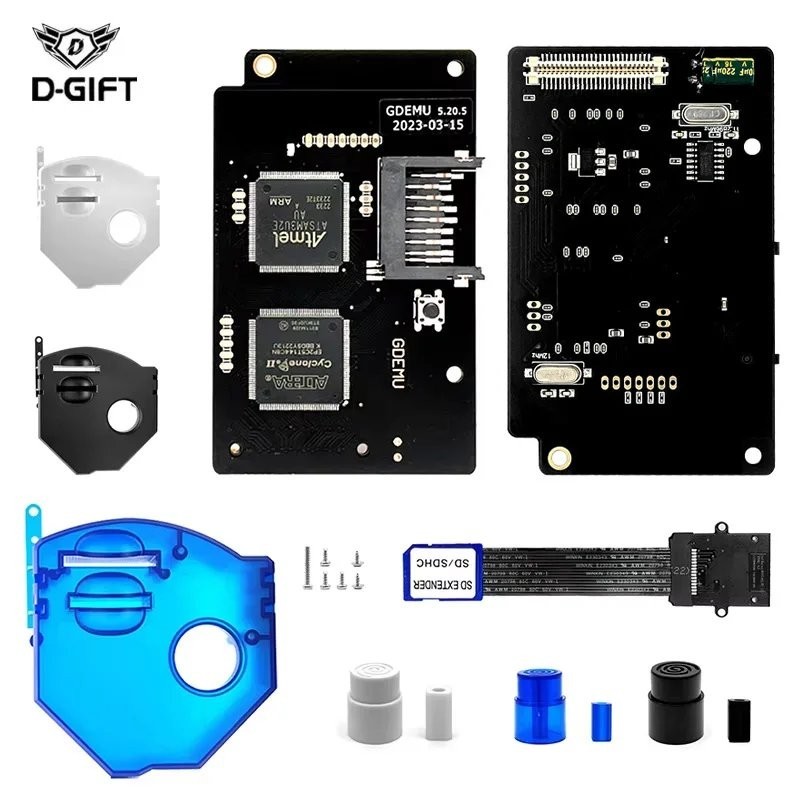 GDEMU V5.15b V5.20.5 Optical Drive Emulator Mount Kit For Dreamcast Console VA1