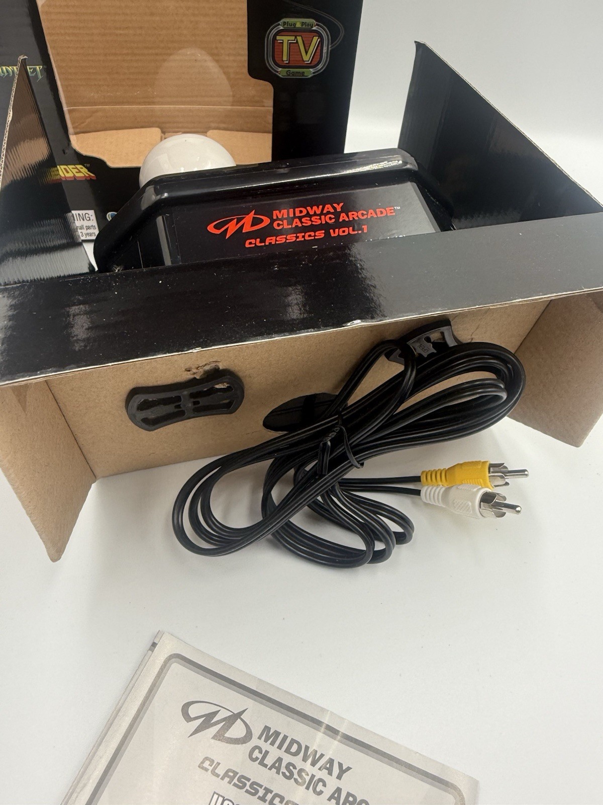 Midway Classic Arcade Classics Vol. 1 Microconsole, Composite RCA, Joust Gauntl…