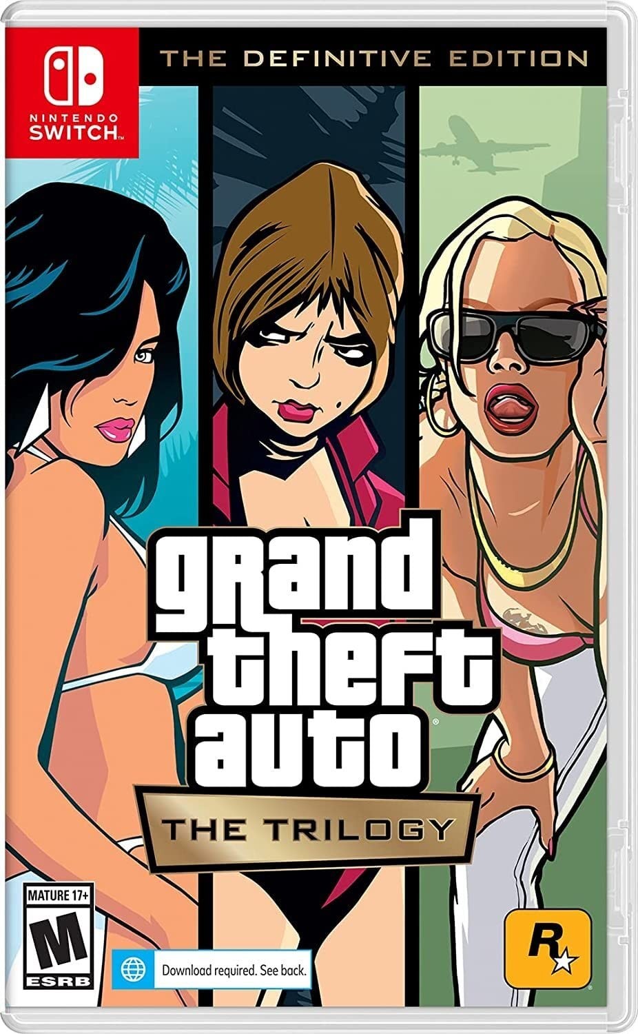 Grand Theft Auto: The Trilogy – The Definitive Edition – Nintendo Switch (NEW)