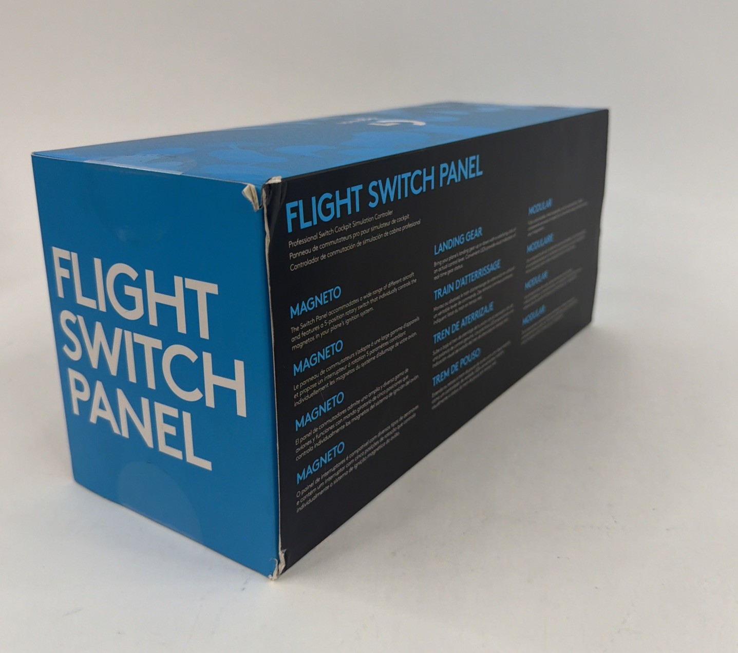 Logitech G Saitek Pro Flight Switch Panel – Black (945-000030)