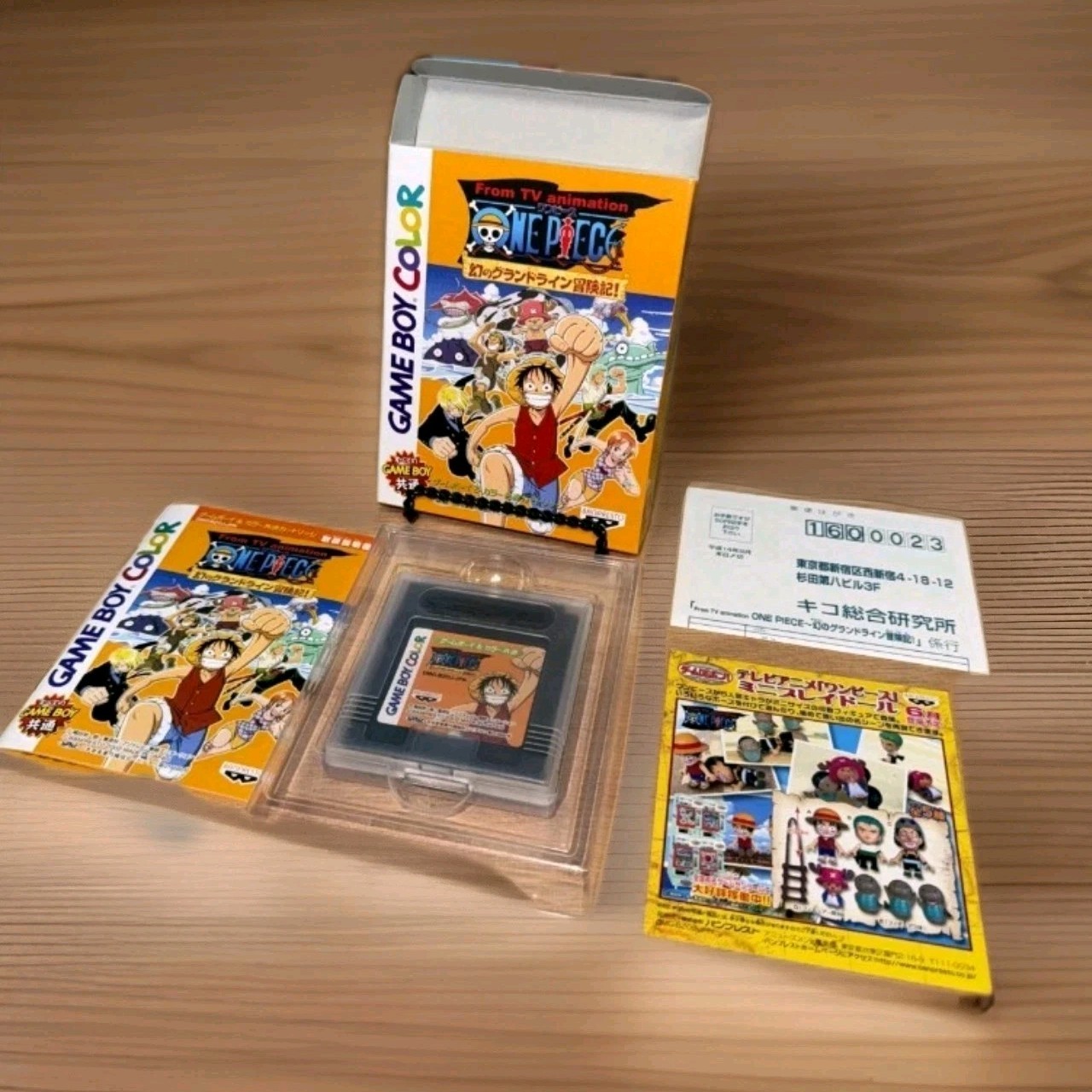 One Piece Maboroshi no Grand Line Boukenki Game Boy Color GBC Japanese