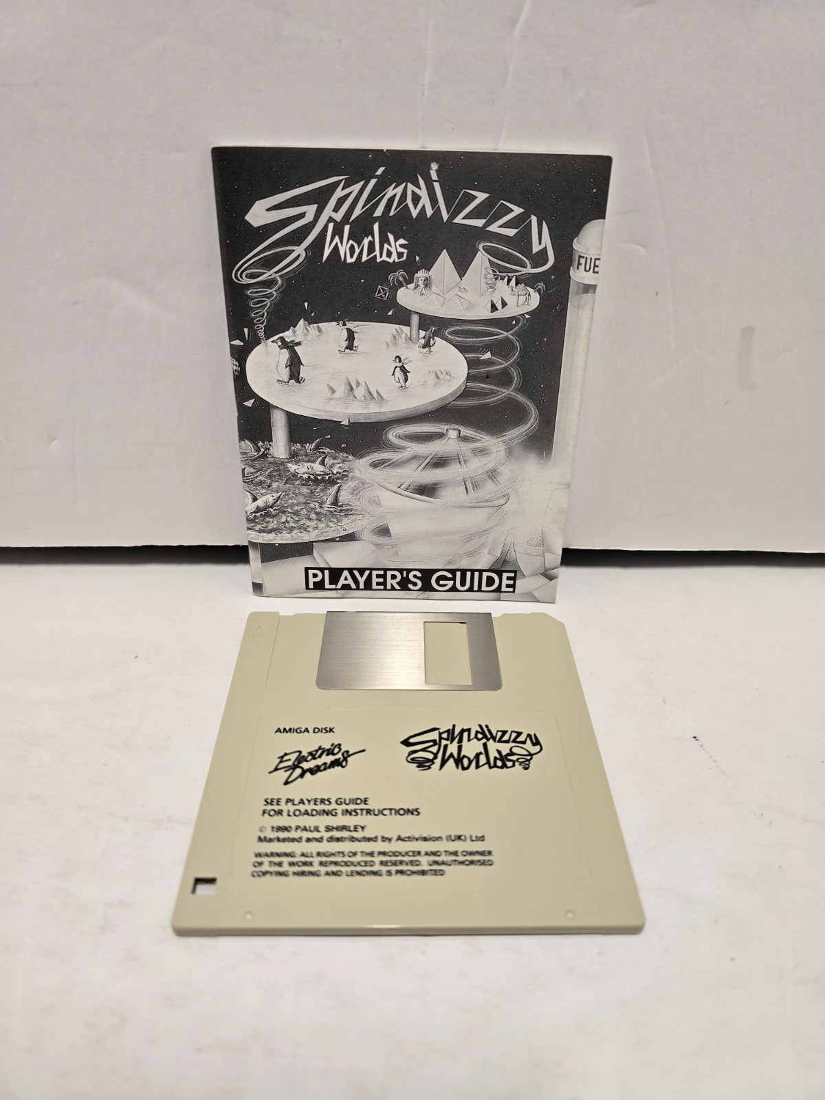 Spindizzy Worlds w/ Manual 3.5″ Commodore Amiga
