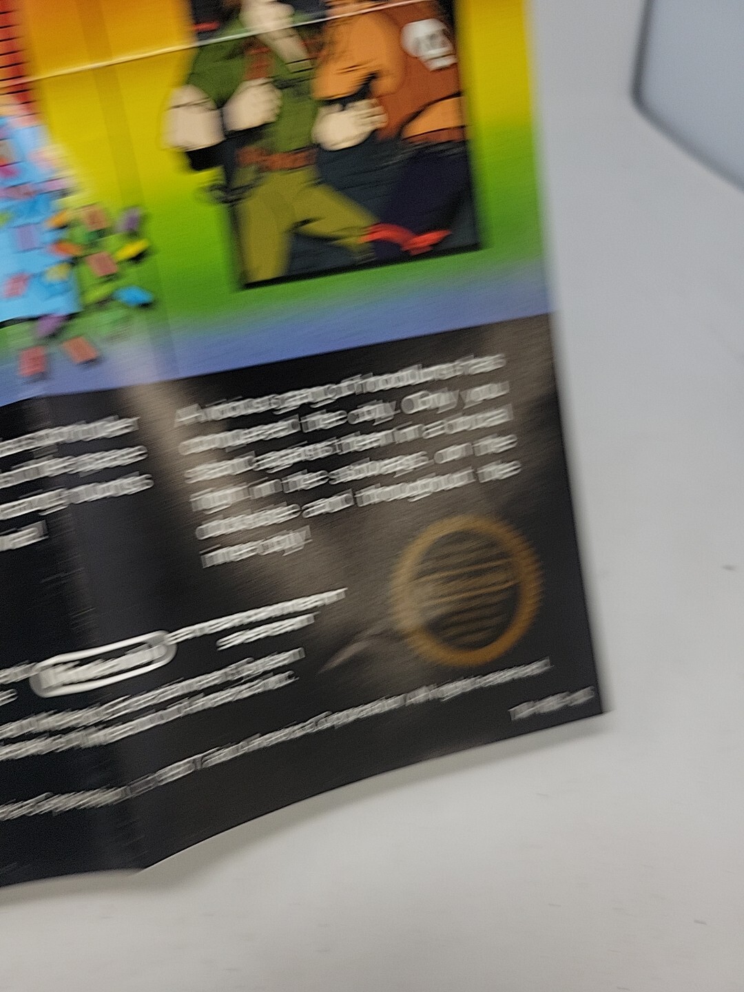 Taito Nintendo NES 1990 Fold Out Insert Advertisment Arcade Home Game TAI-NES-US