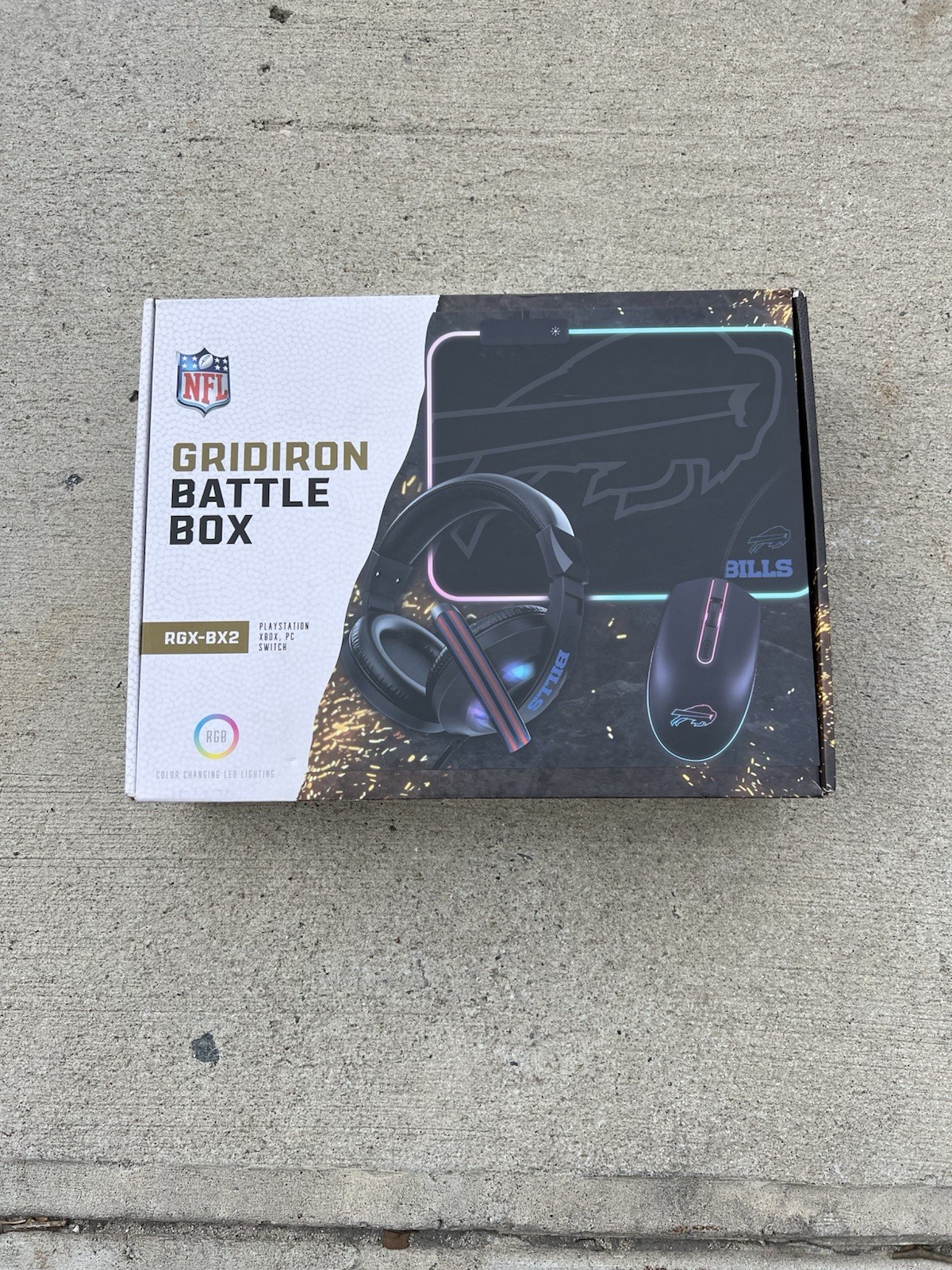 NFL Gridiron Battle Box Browns RGX-BX2 Xbox PS Switch Video Game Accessories