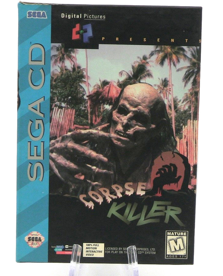 Corpse Killer (Sega CD, 1994) CIB, RARE! Tested & Working
