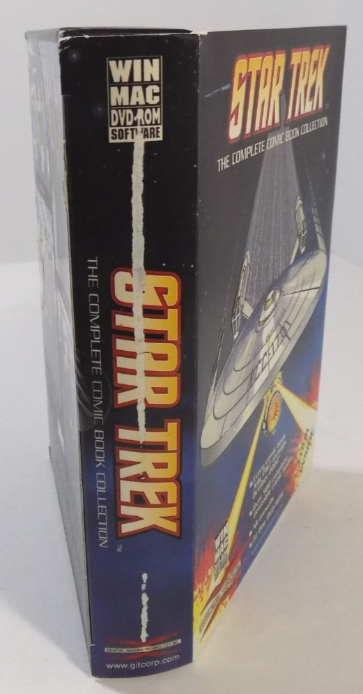 Star Trek Complete Comic Book Collection WIN MAC DVD-ROM Software – Sealed