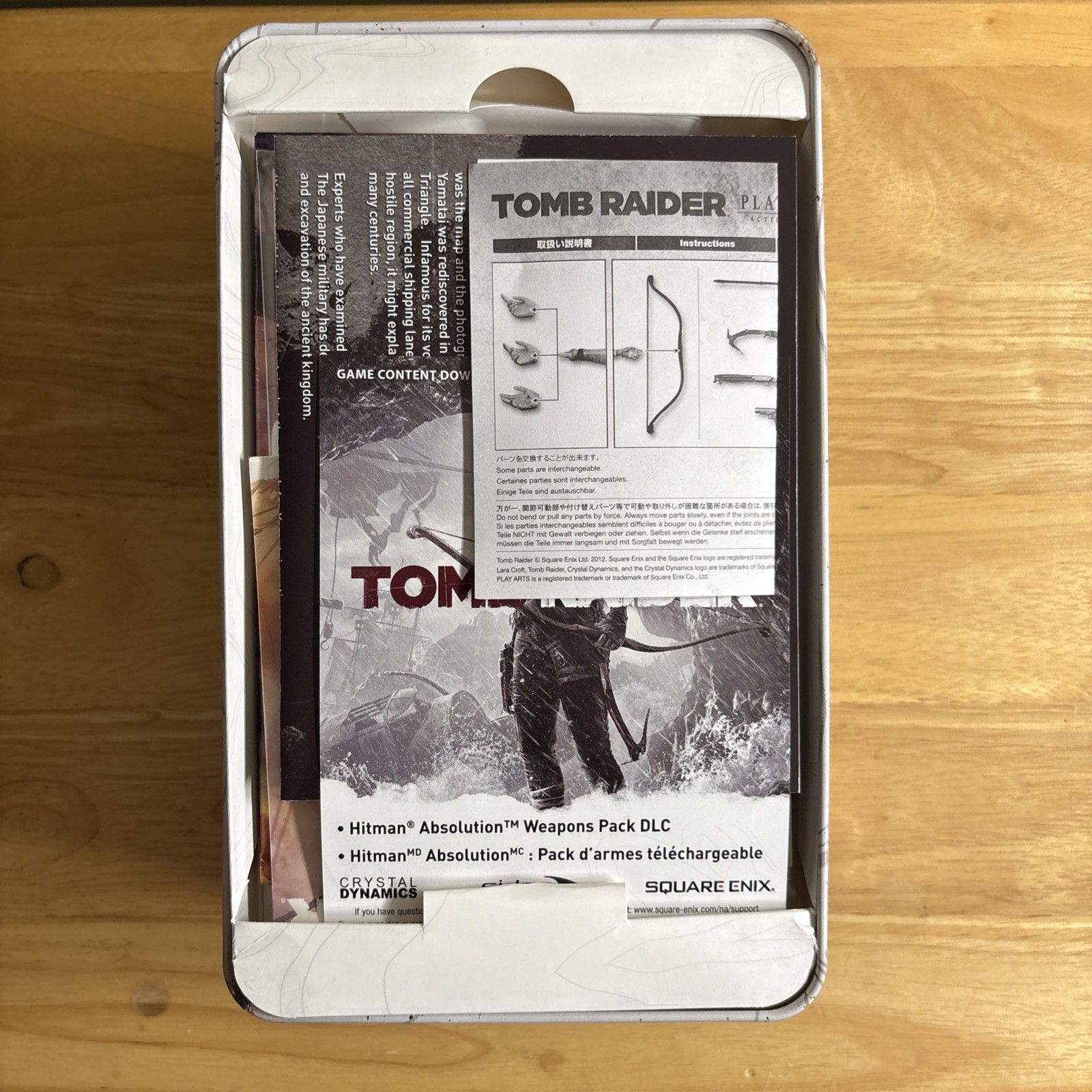 Playstation 3: Tomb Raider Tin Box Collector’s Edition | Incomplete / Used