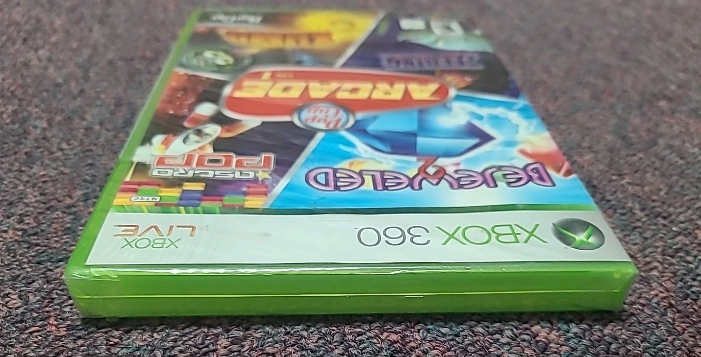 Pop Cap Arcade Vol. 1 (Microsoft Xbox 360, 2007) X360