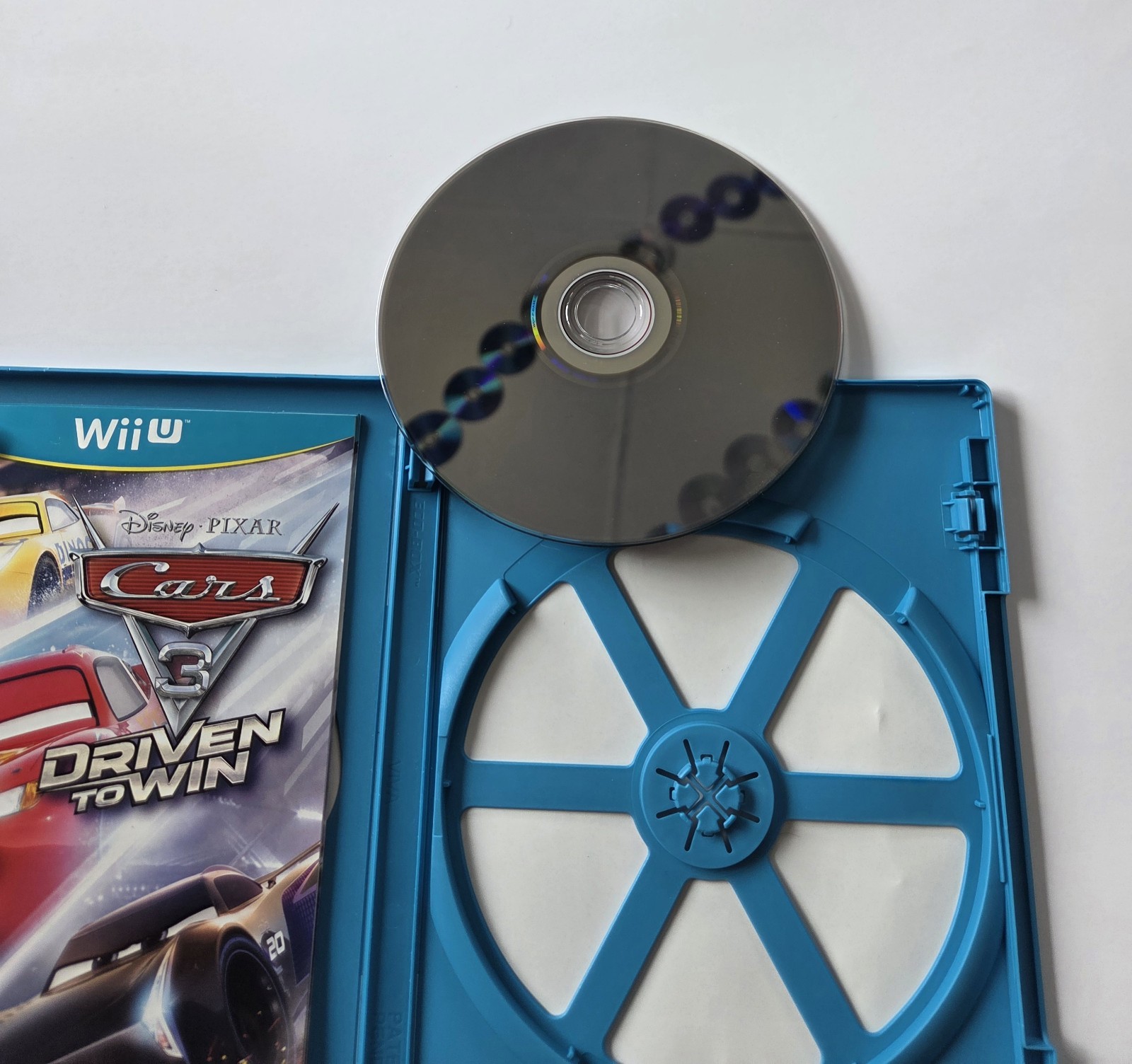 WB Games Cars 3: Driven to Win Nintendo Wii U Manual Multiplayer E10+ NTSC 2017