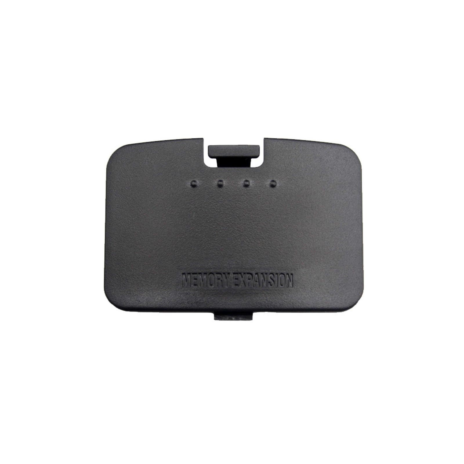 10 Pcs Black Memory Expansion Jumper Pak Cover Box Replacement For Nintendo N64