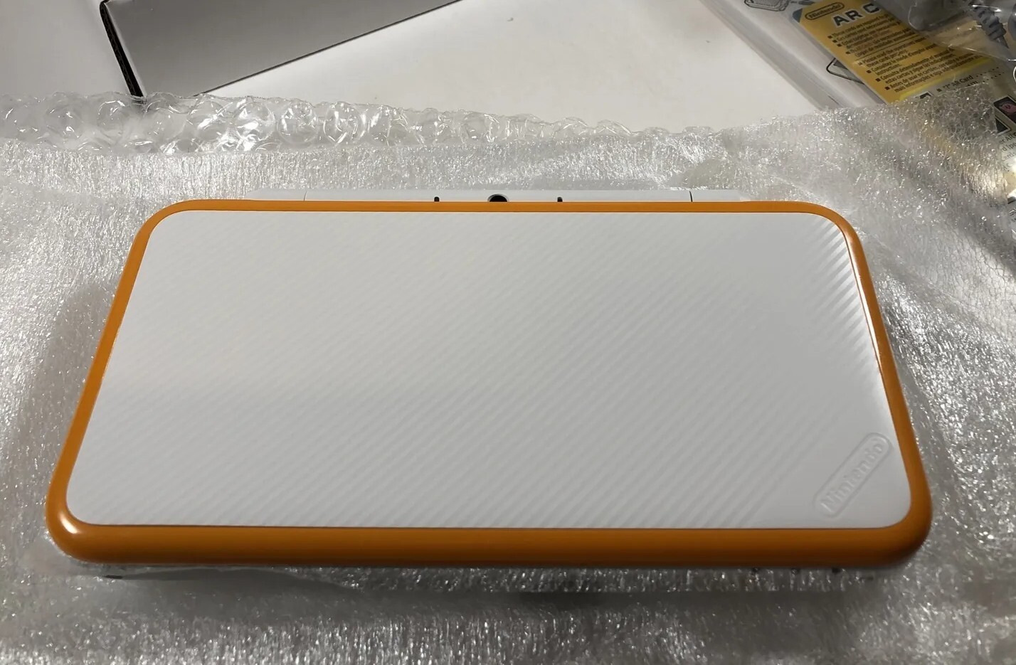 “New” Nintendo 2DS XL Orange/White Handheld System Console – Ships Today!
