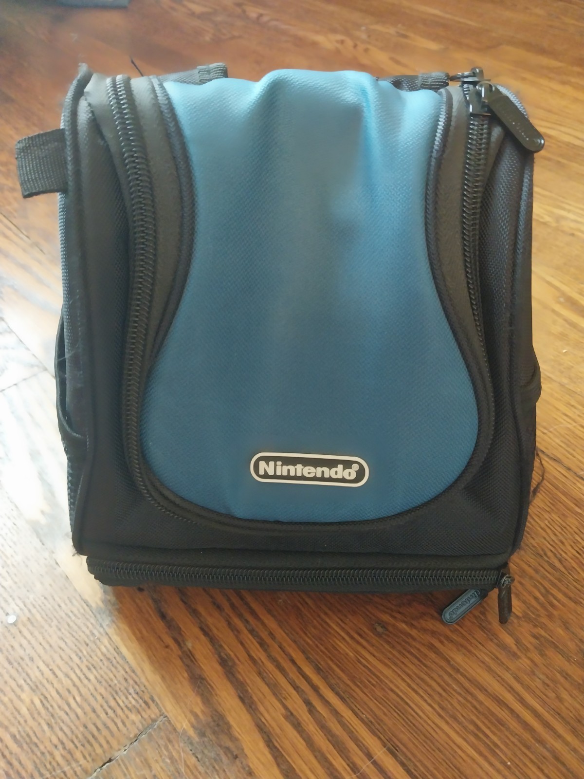Nintendo Blue/Black Travel Carrying Case w/ Zipper Closure for Nintendo DS