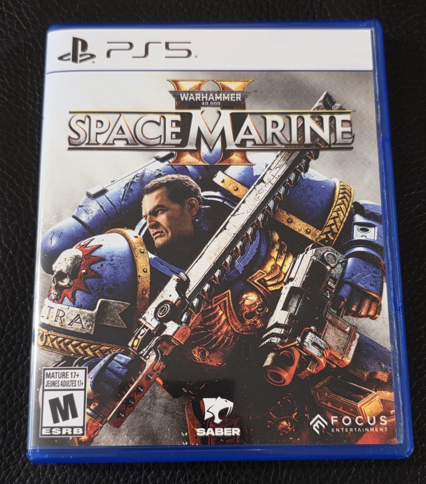 Replacement Case (NO GAME) Warhammer 40,000 Space Marine 2 PlayStation PS5
