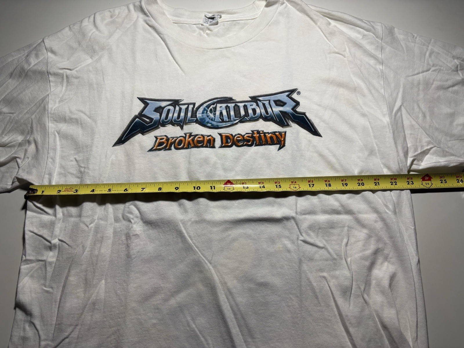 Soul Calibur Broken Destiny 2000s Official Video Game Vintage Shirt Size XL Y2K
