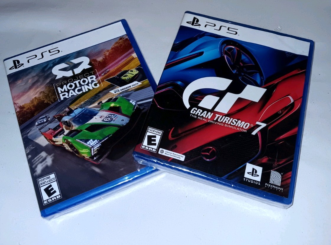 Project Motor Racing/ Gran Turismo 7 PS5 Game Bundle