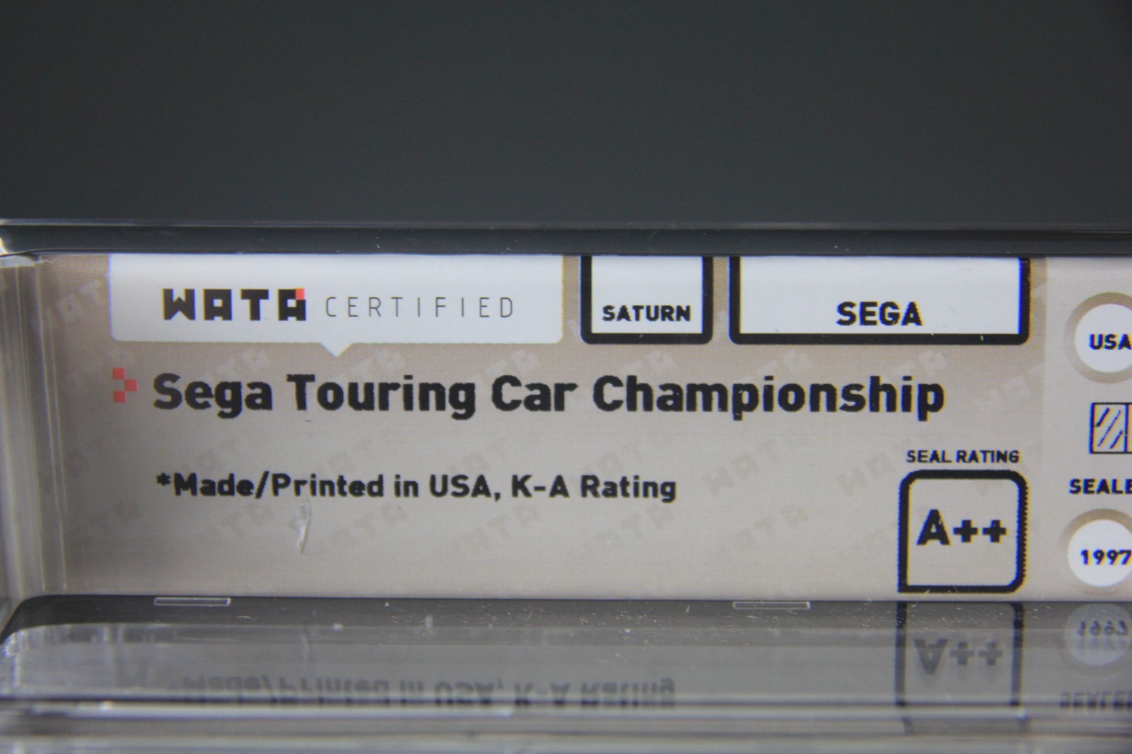 Sega Touring Car Championship – Wata 9.6 A++ Sealed, Saturn Sega 1997 USA