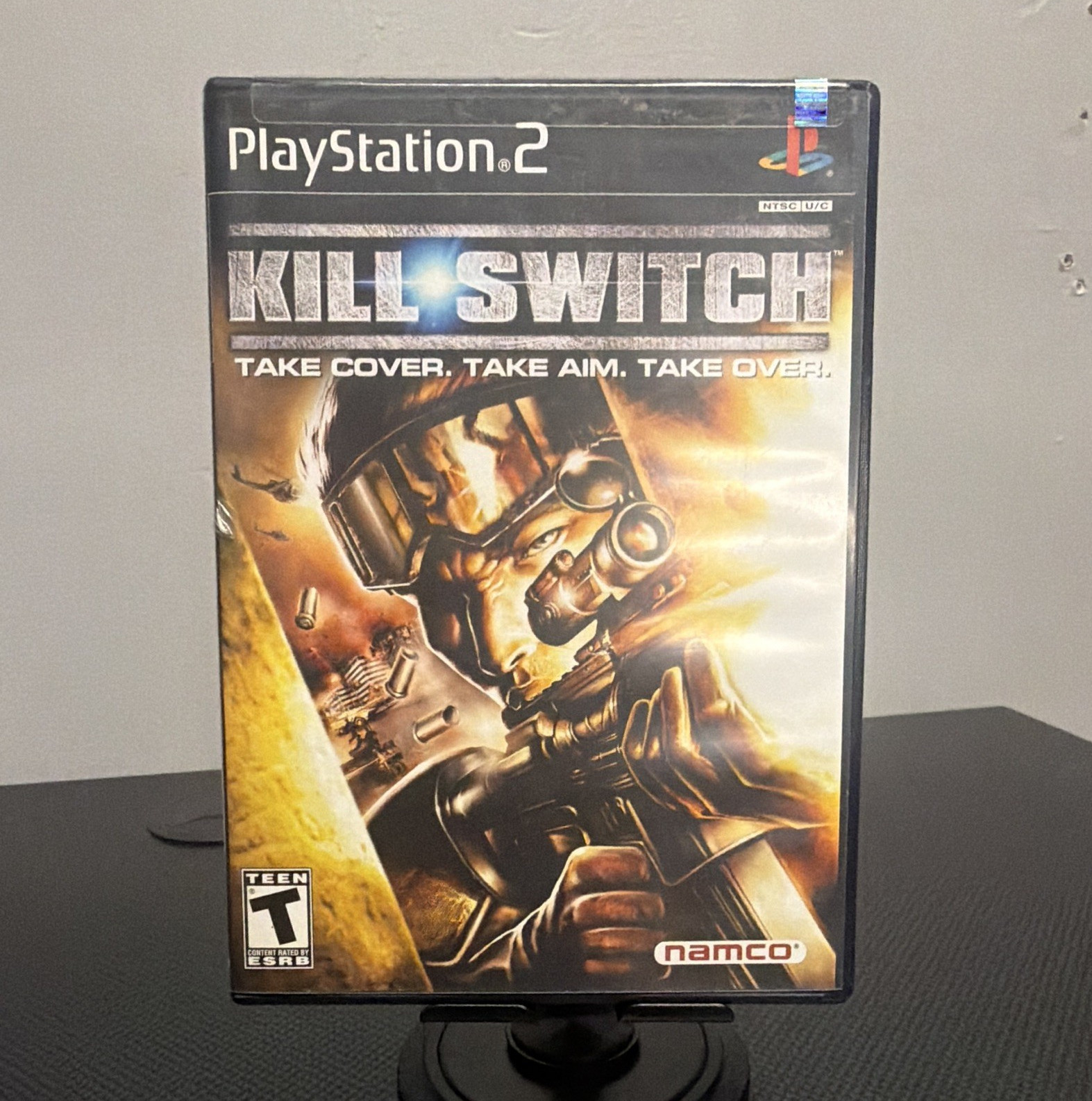 Kill Switch PS2 – Namco, Shooter, Manual Included, T-Teen, NTSC-U/C