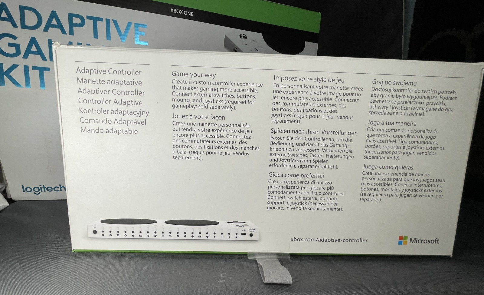 Xbox One Adaptive Controller + Adaptive Gaming Kit Bundle