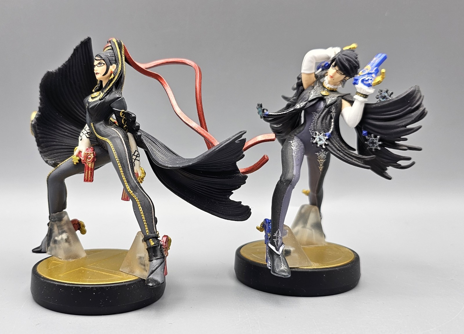Bayonetta Super Smash Bros. Amiibo Set Of 2 Player 1 & 2