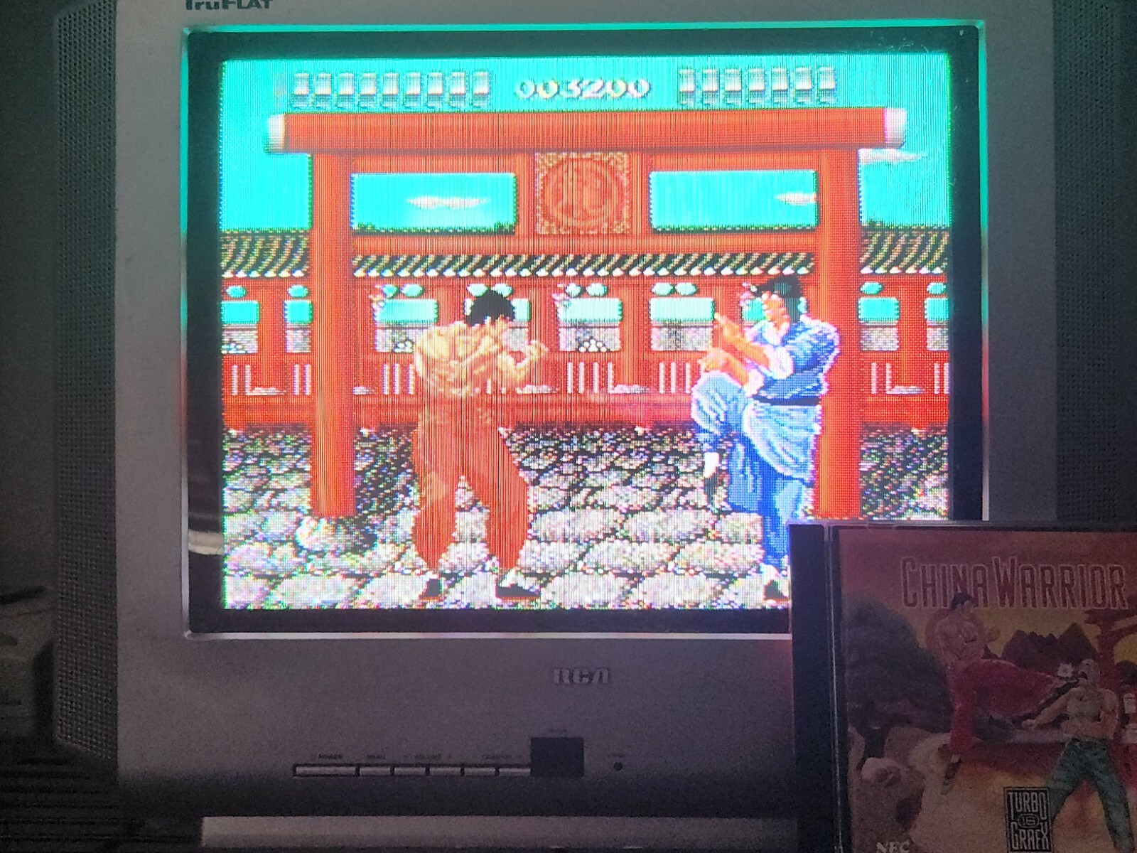 China Warrior(Nec TurboGrafx-16, 1989) Authentic & Complete with Case!