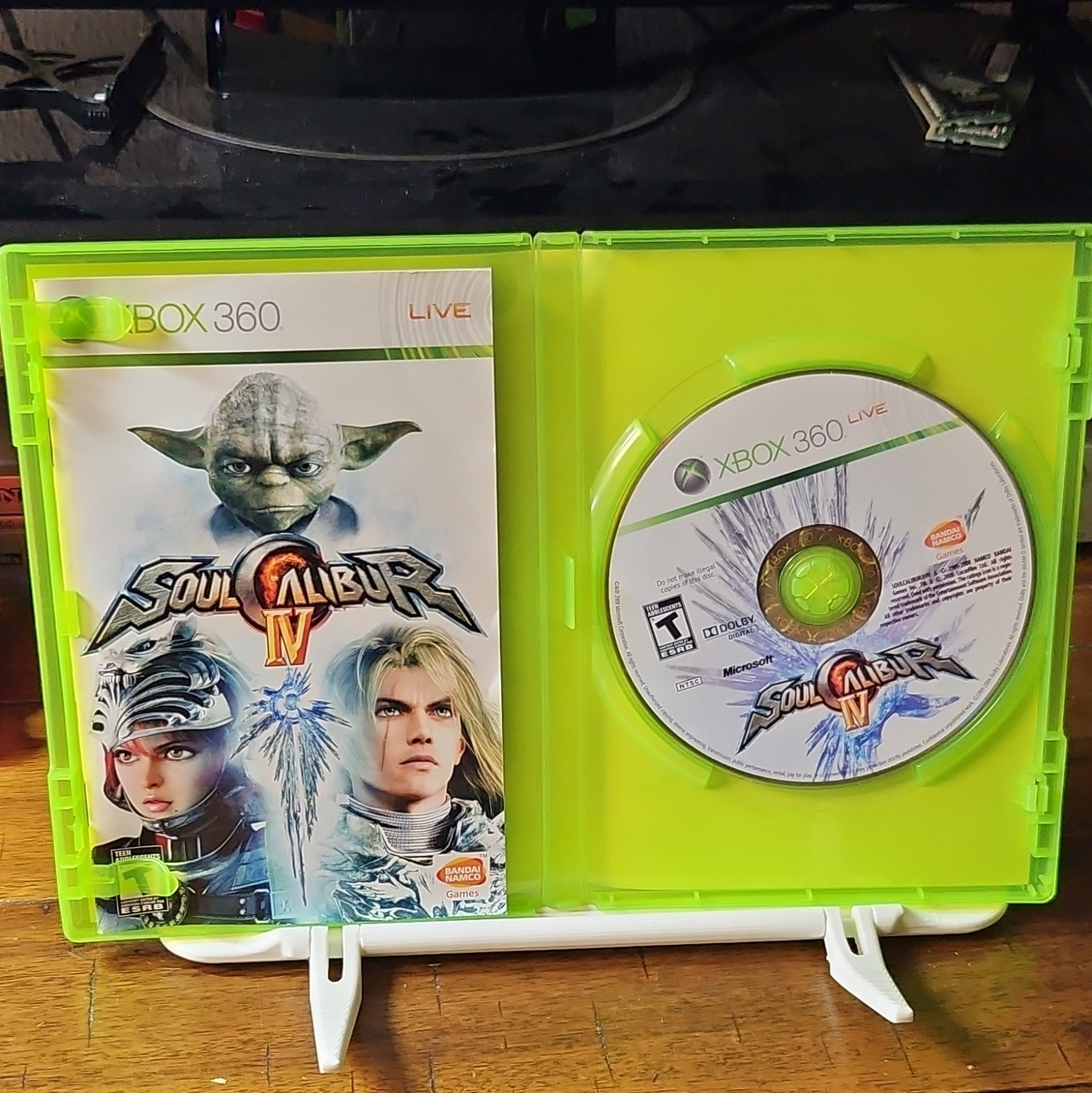 Bandai Namco SoulCalibur IV (Xbox 360, 2008) T NTSC-U/C Fighting Complete