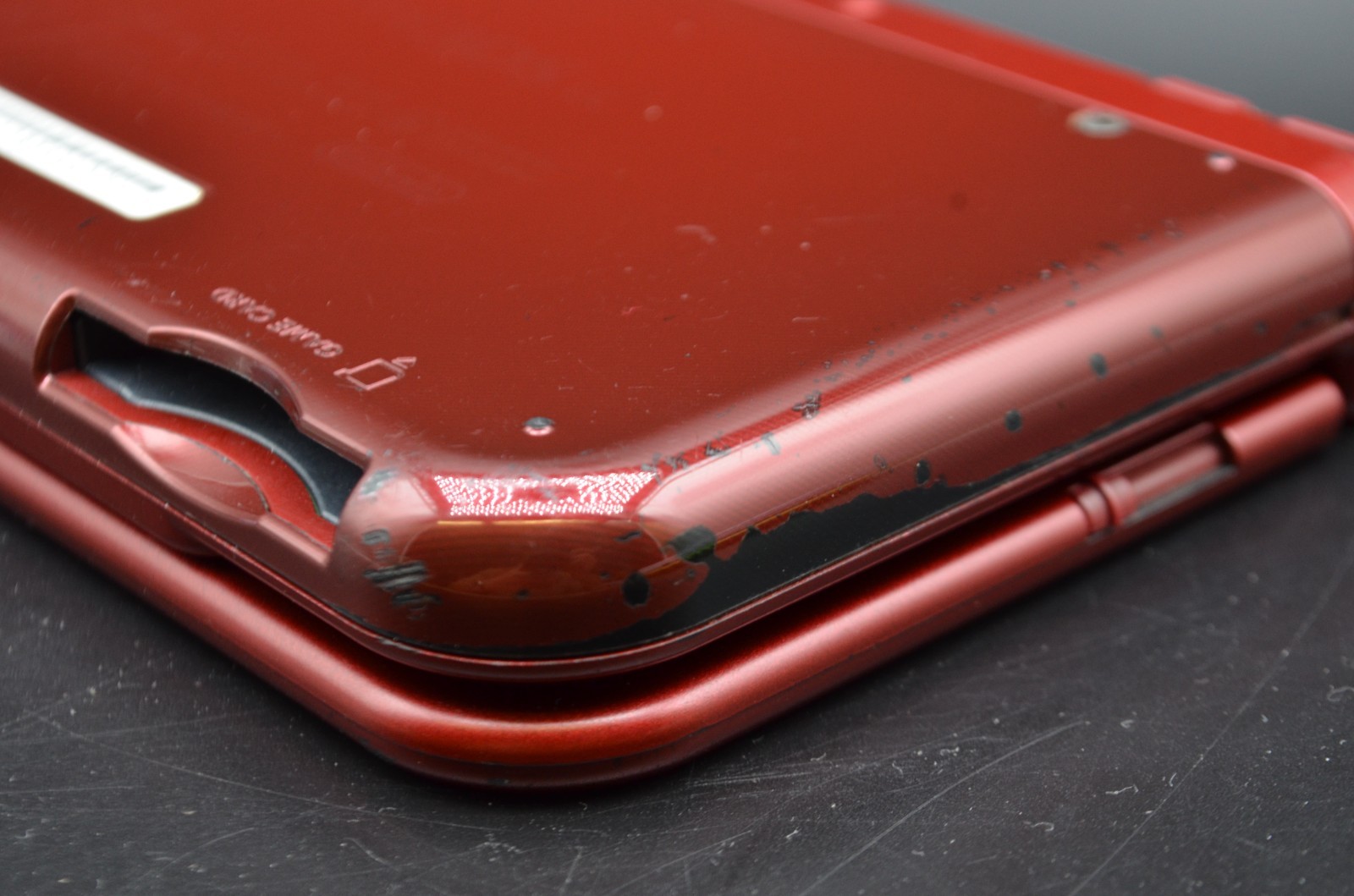 [REGION FREE] NEW Nintendo 3ds ll xl Console Metallic Red Tested game 011