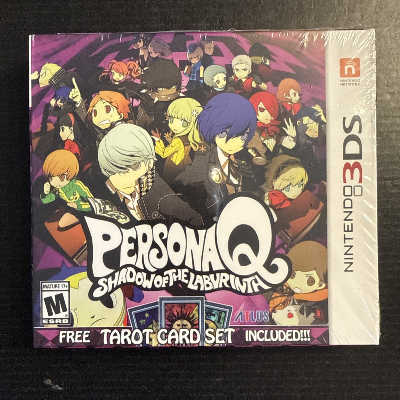 Persona Q: Shadow Of Labyrinth w/Tarot Card Set – Nintendo 3DS Launch Edition