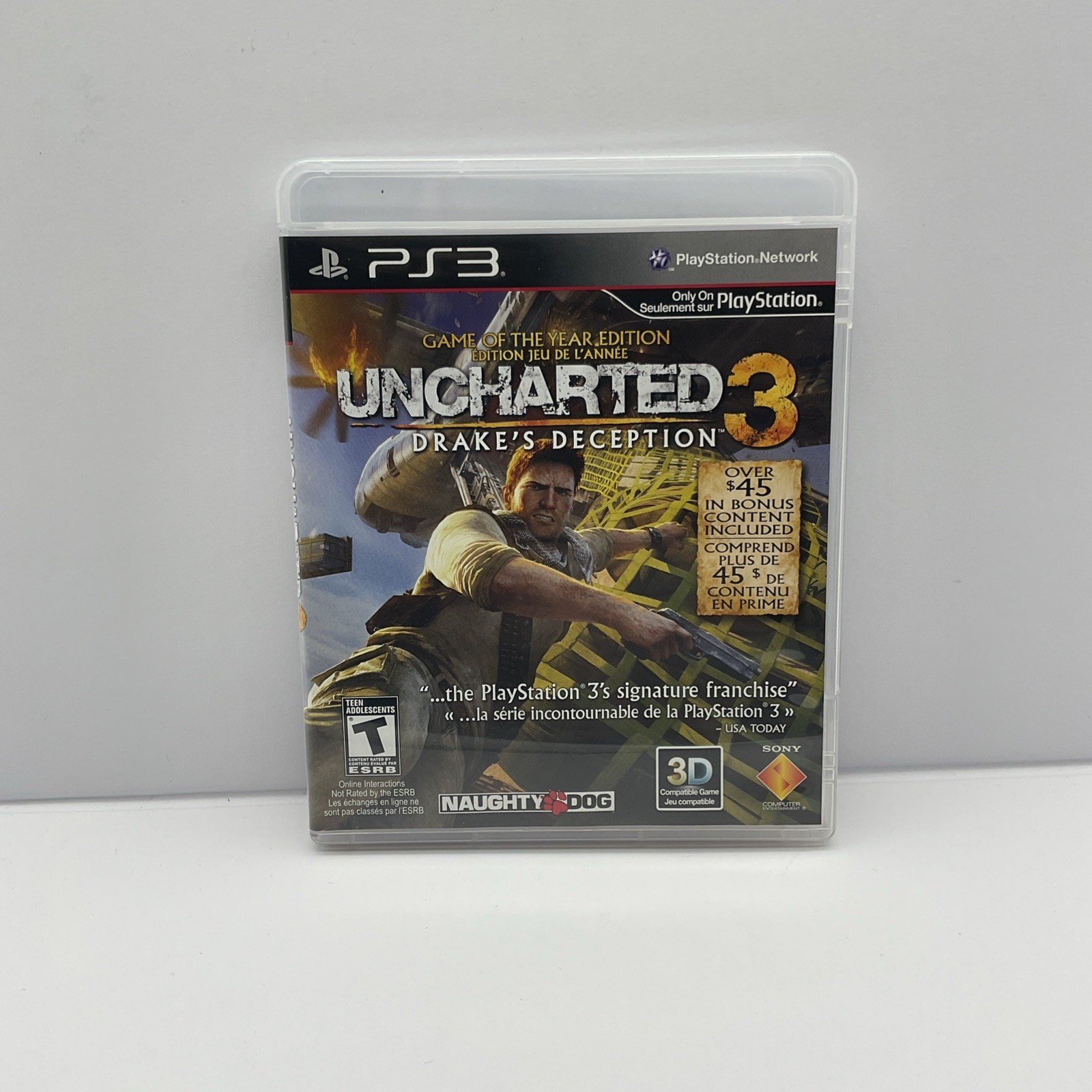 Uncharted 3: Drake’s Deception – GOTY (PS3) Tested & Complete|1 YR Warranty|CIB