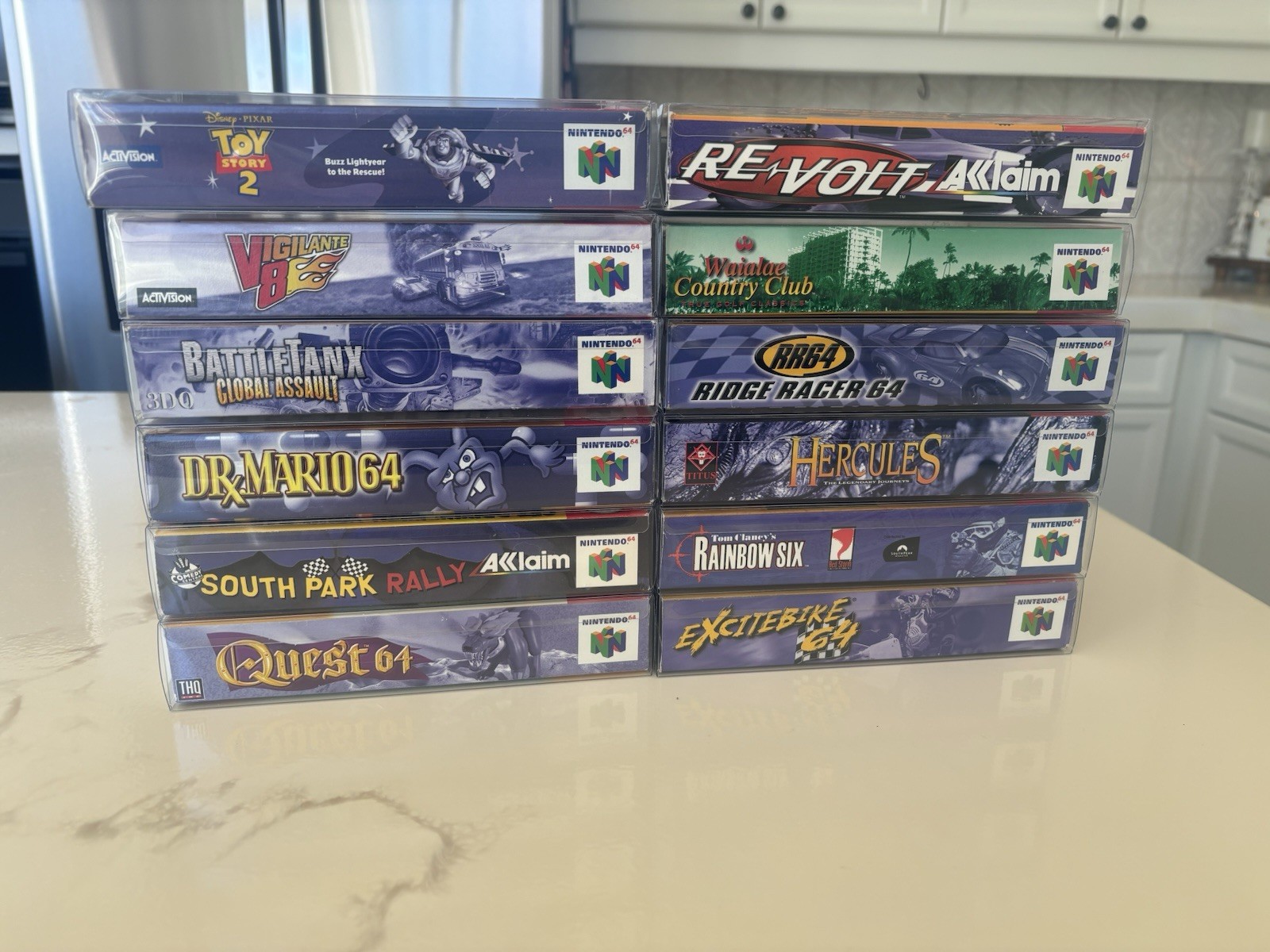 Lot of 12 Nintendo 64 Box Only No Games Dr Mario Quest More READ DE G2U