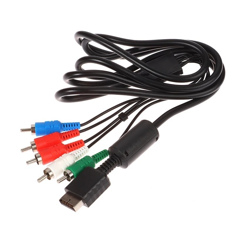HD Component RCA AV Video-Audio Cable Cord for SONY Playstation 2 3 PS2 PS3 Slim