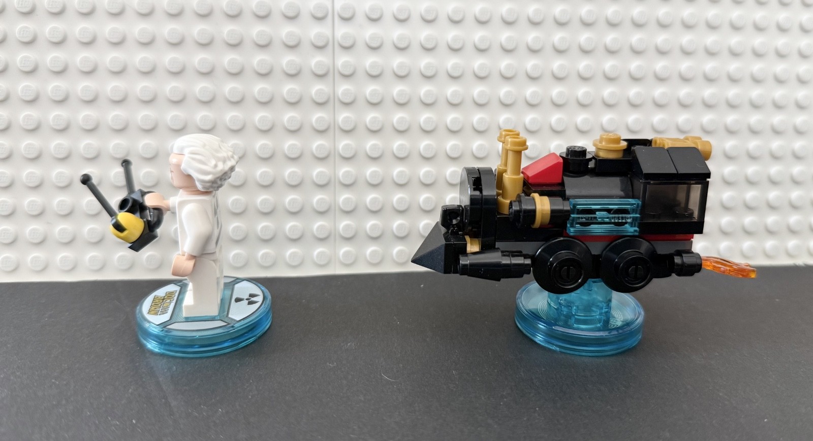 Lego Dimensions Back to The Future Doc Brown Fun Pack 71230 Fully Complete