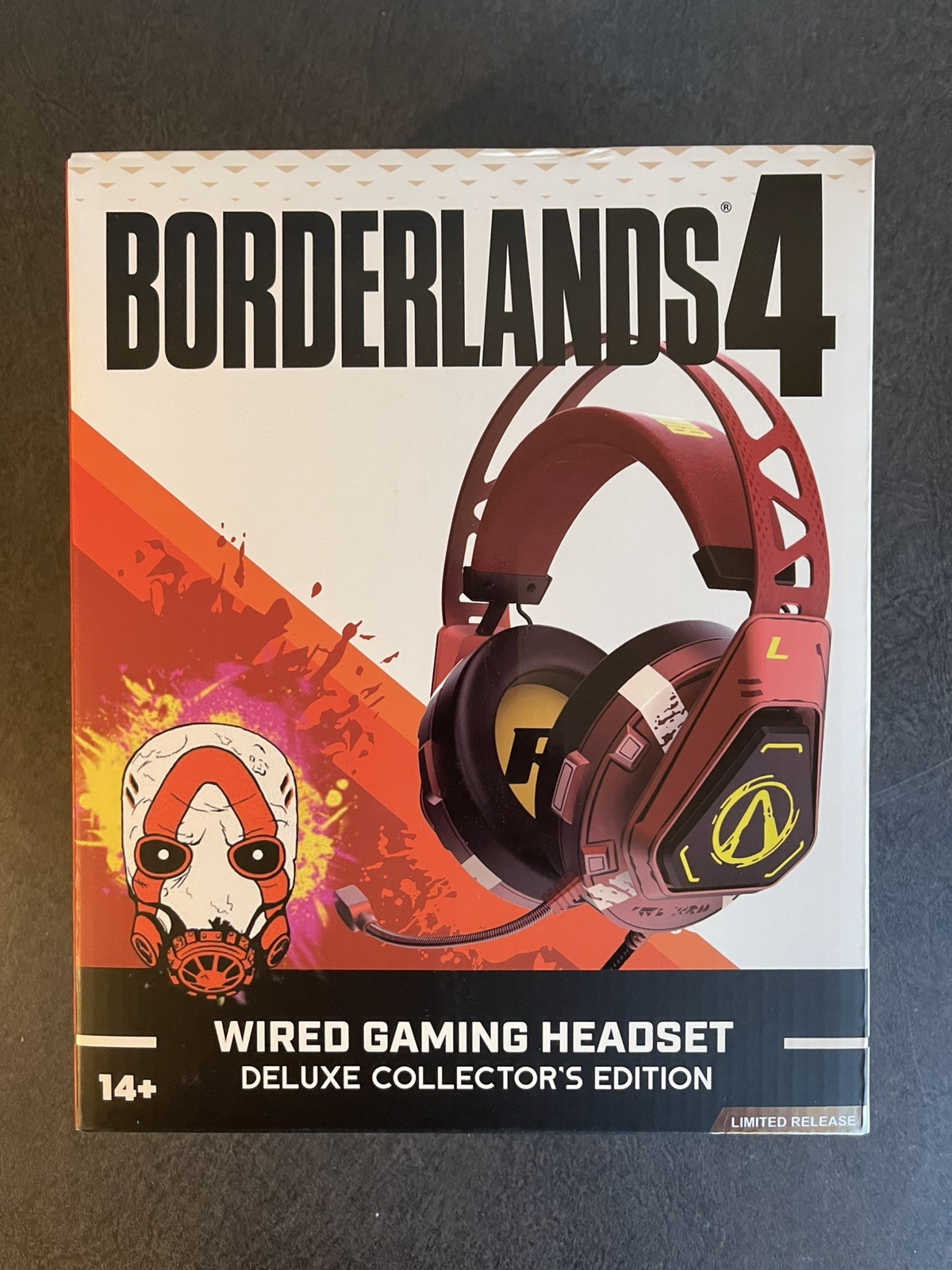Borderlands Four 4 Wired Gaming Headset Deluxe Collector’s Edition