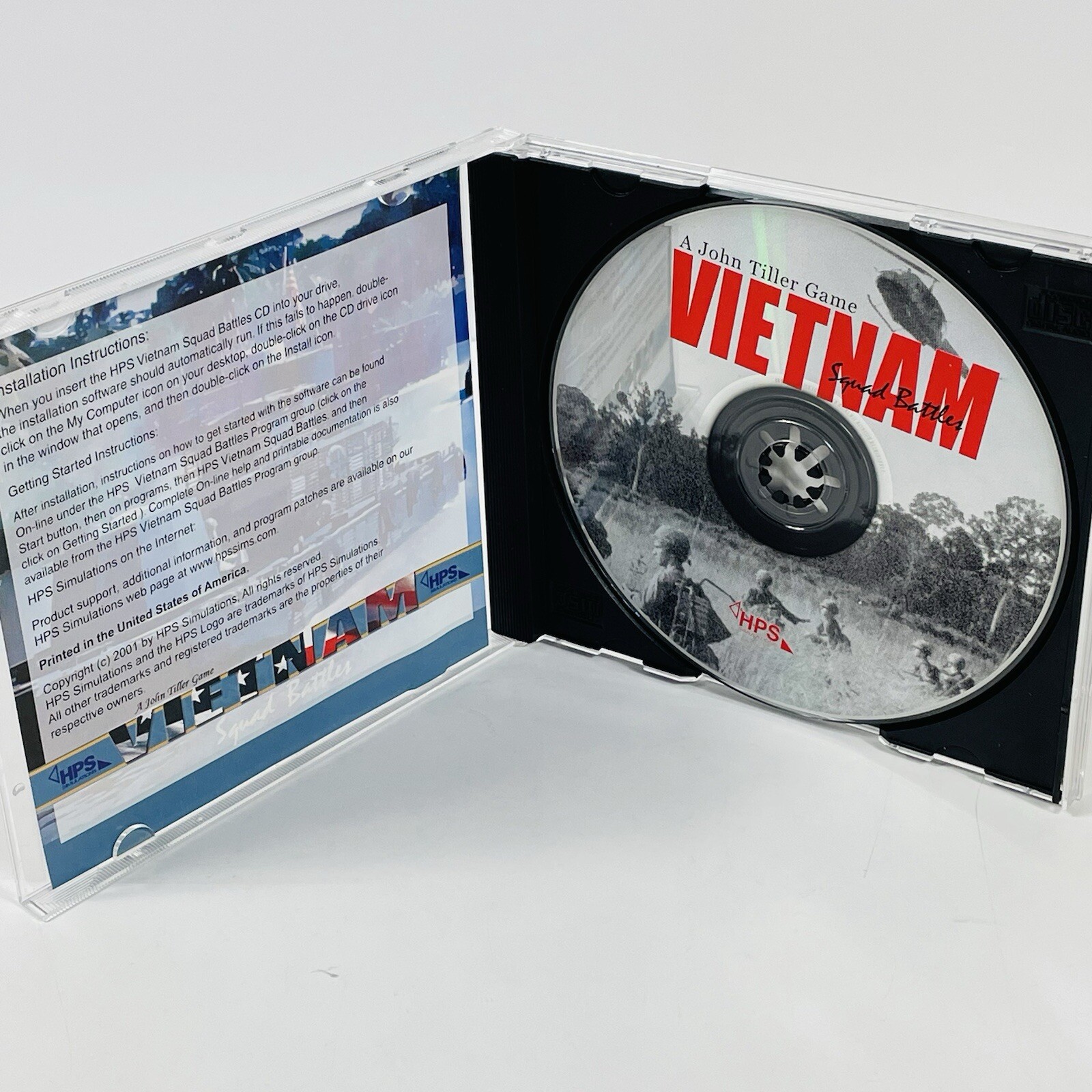Vietnam Squad Battles A John Tiller Game PC CD-ROM For Windows 2001