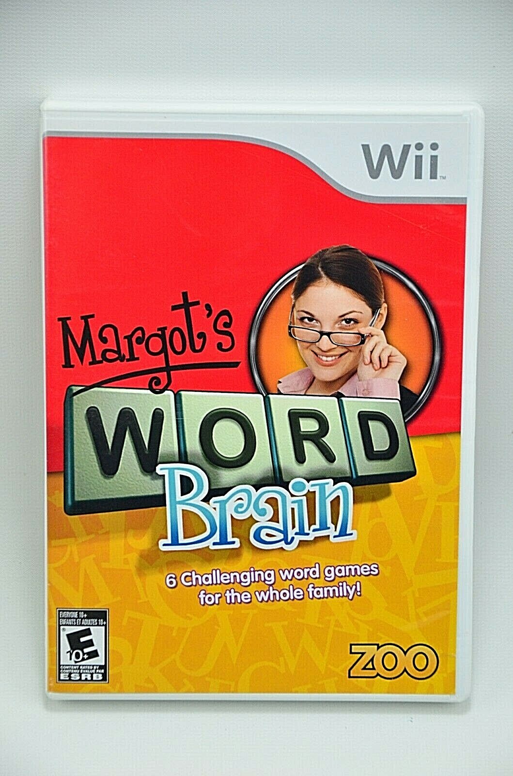 Margot’s Word Brain – Nintendo Wii – Complete with manual FREE SHIPPING