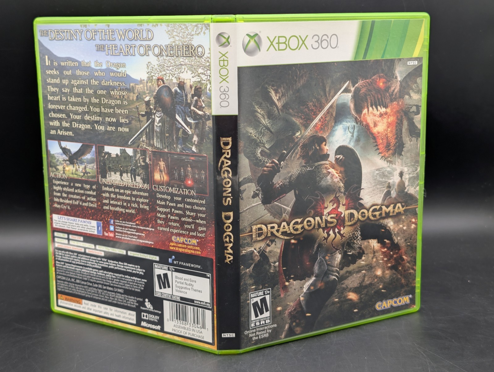 Dragon’s Dogma ( Microsoft Xbox 360 ) CIB – Mint Disc – Pristine – Tested