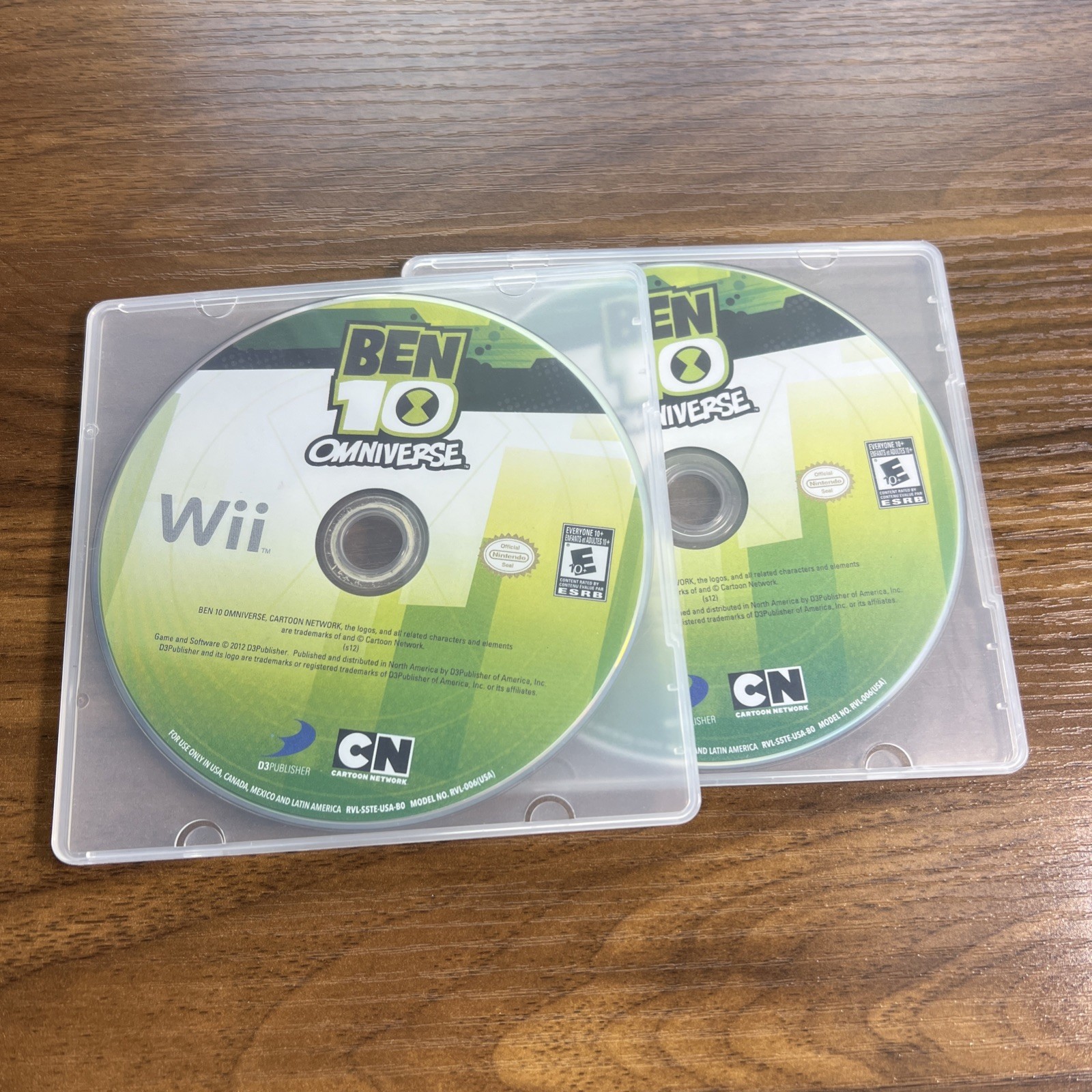 Ben 10: Omniverse (Nintendo Wii, 2012) Disc and Plastic Case Excellent