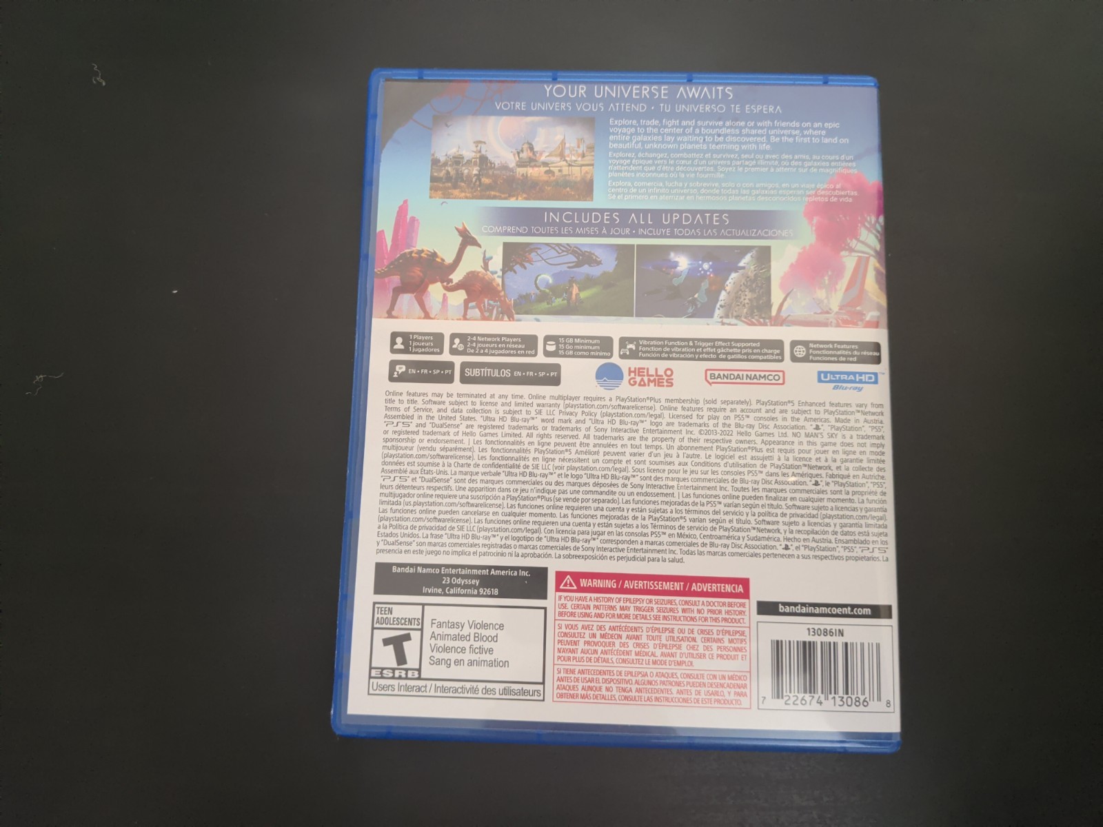 No Man’s Sky NO MANS SKY SPACE GAME FOR – Sony PlayStation 5 PS5 USED
