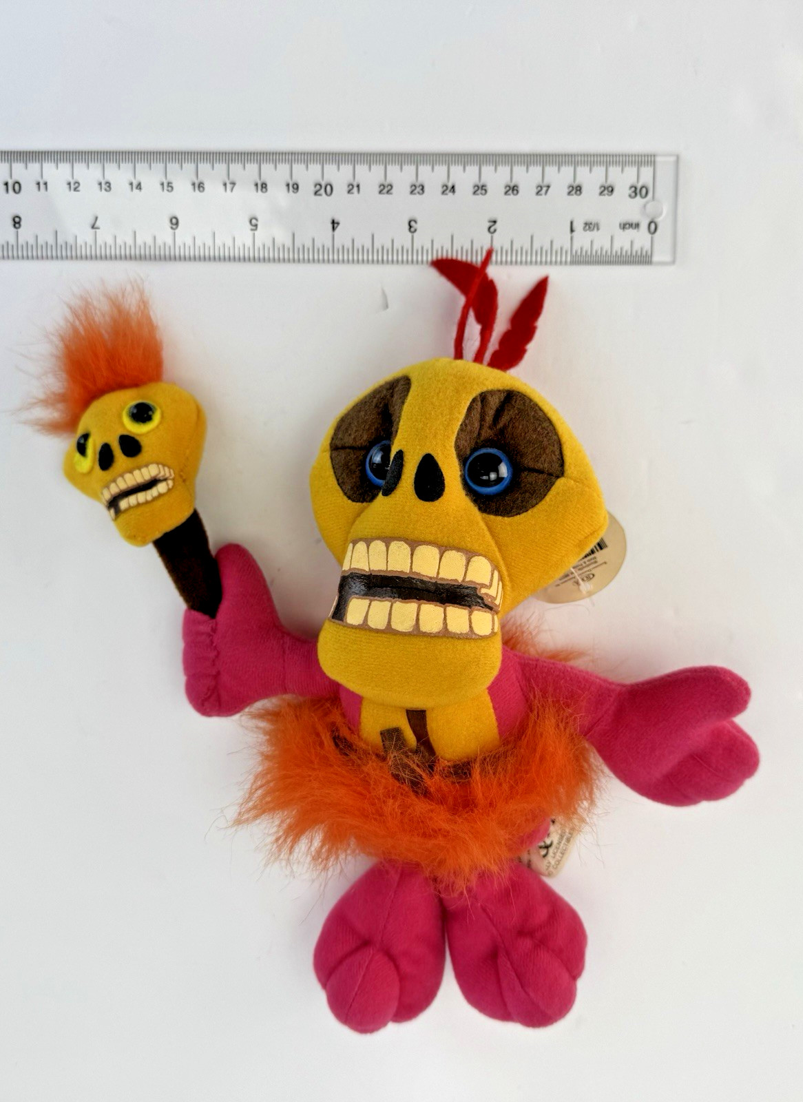 Vintage Banjo-Kazooie Mumbo Jumbo Plush Nintendo 64 BD&A Collectible Small NWT