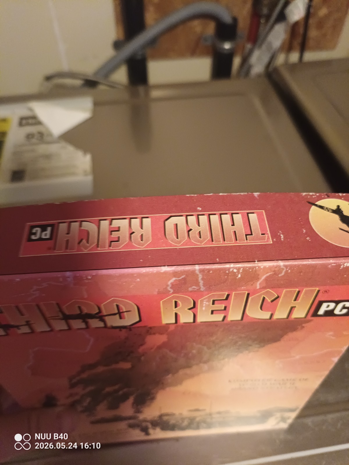 Third Reich PC (PC, 1996) cib with manuals, map and registration.