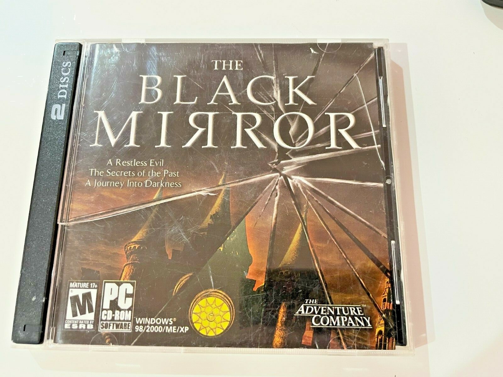 Black Mirror PC Game 2003 The Adventure Company Manual & 2 Discs