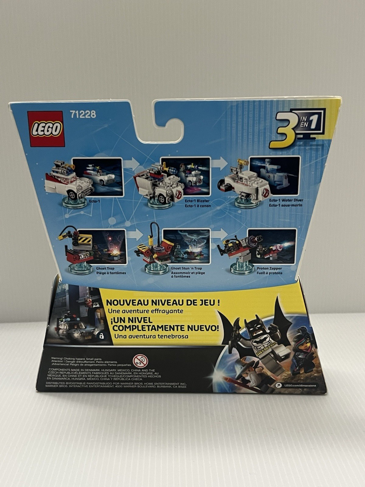 Ghostbusters Level Pack – LEGO Dimensions – 115 Pieces, Age 7-14 – BOX SEALED