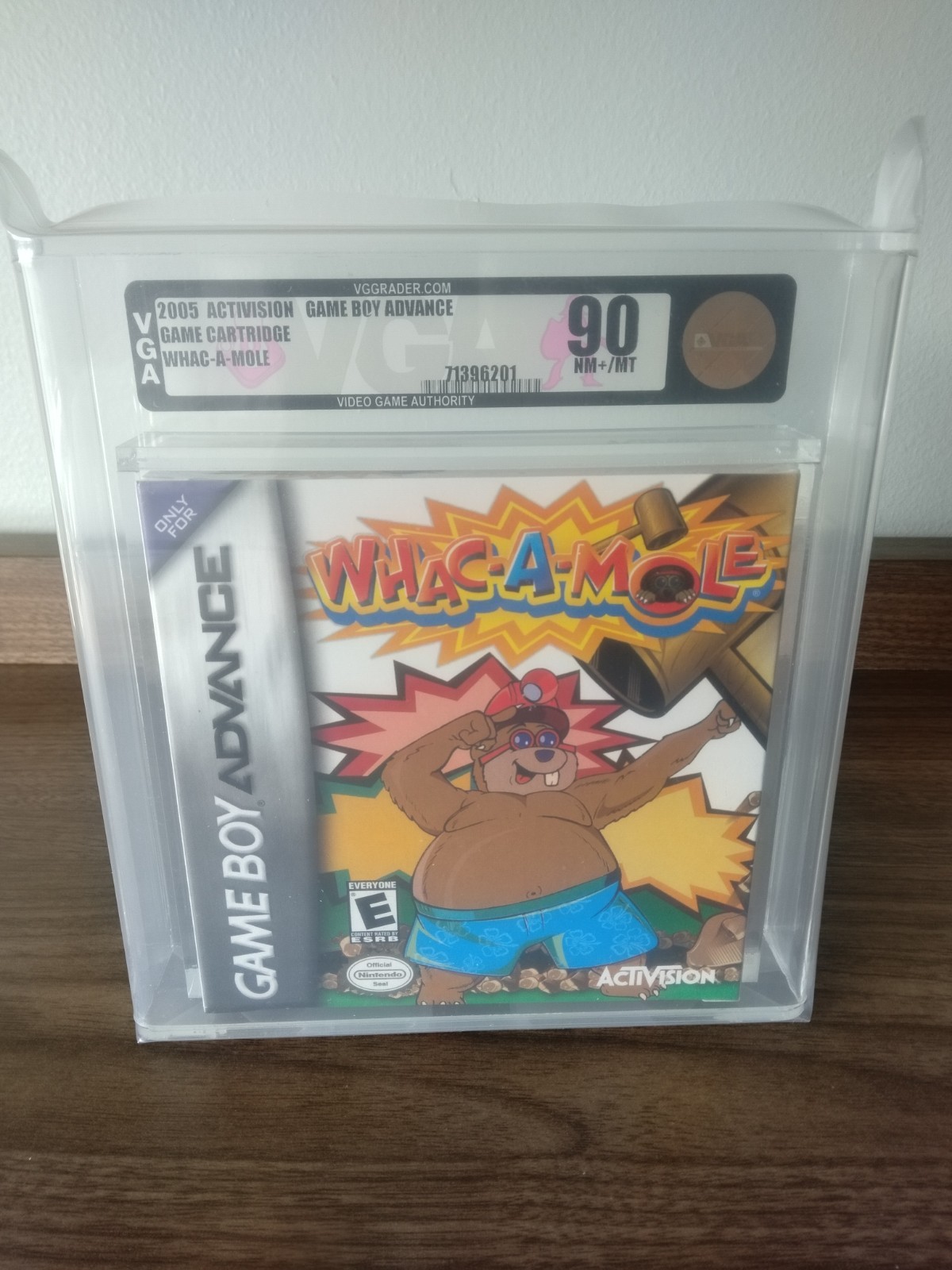 VGA 90 Whac-A-Mole Nintendo Game Boy Advance 2005 Factory Sealed GRADED