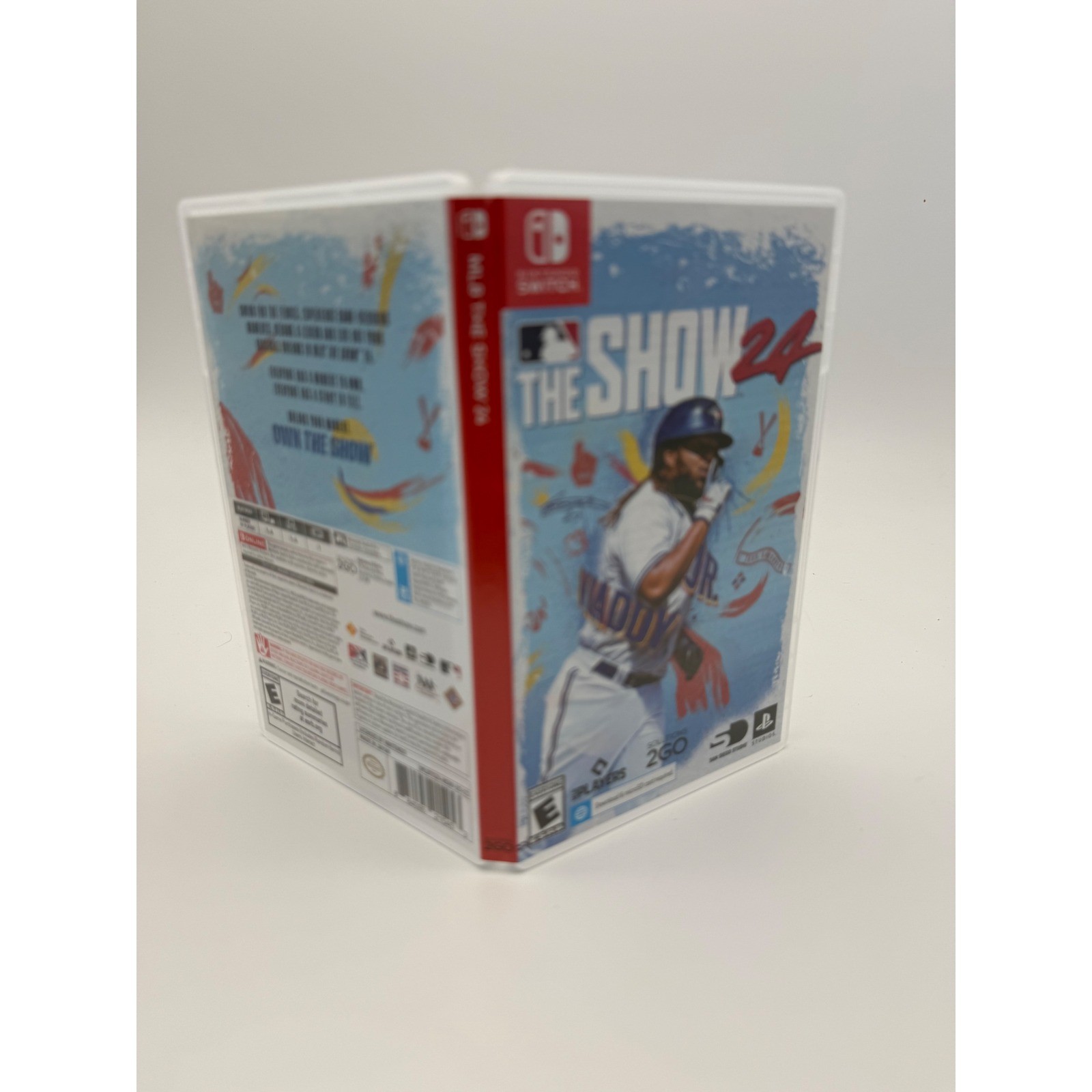 MLB The Show 24 Nintendo Switch Baseball Video Game Physical Cartridge Case