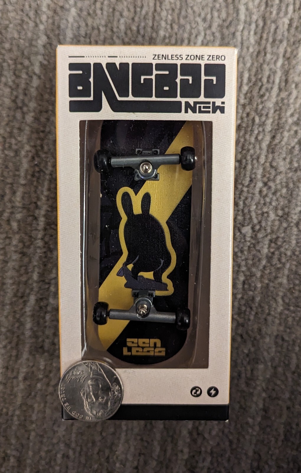 ZZZ Zenless Zone Zero Bangboo Finger Skateboard Charm