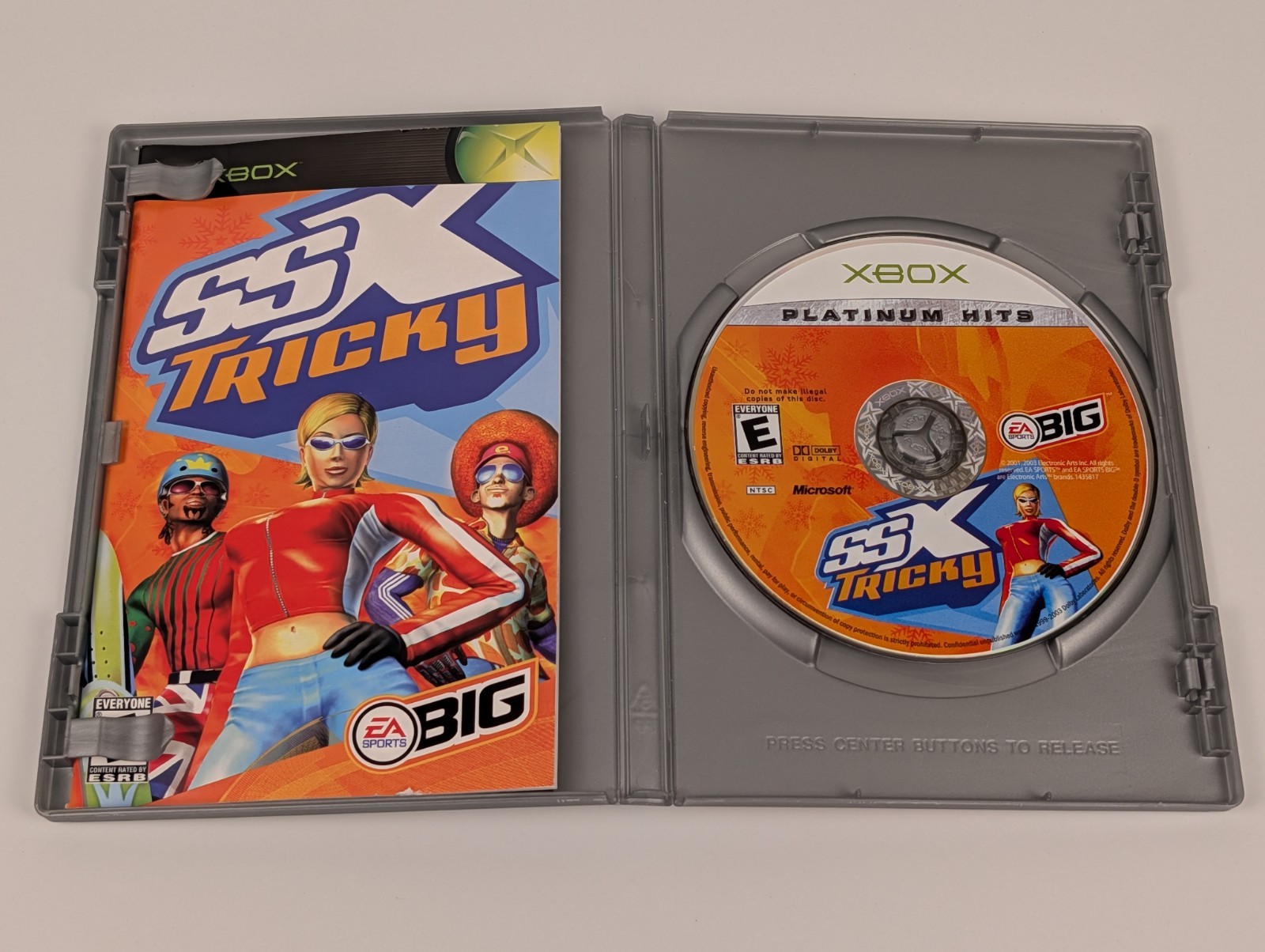 SSX Tricky (Microsoft Xbox, 2001) ➡️CIB Complete – Tested – Near Mint 📀!