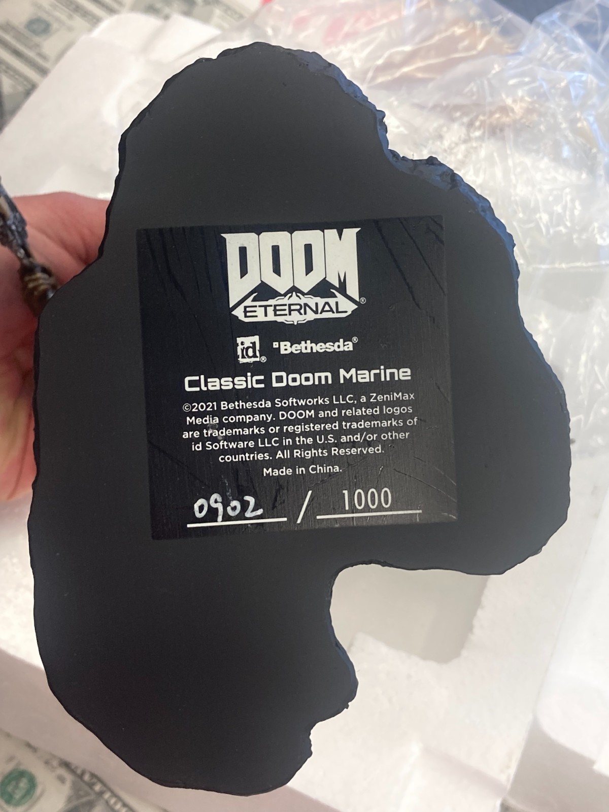 2021 Doom Eternal Classic Doom Marine Statue By Bethesda *New* Limited 902/1000