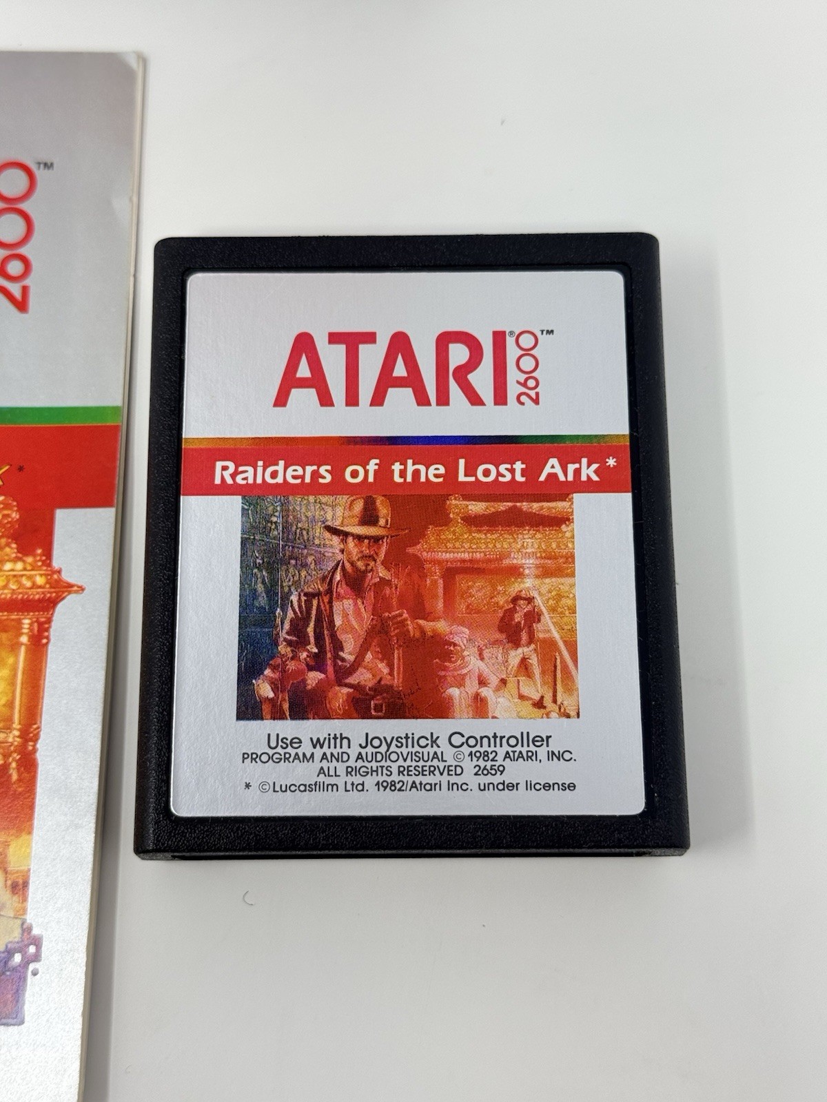 Raiders of the Lost Ark Atari 2600 Complete CIB Tested