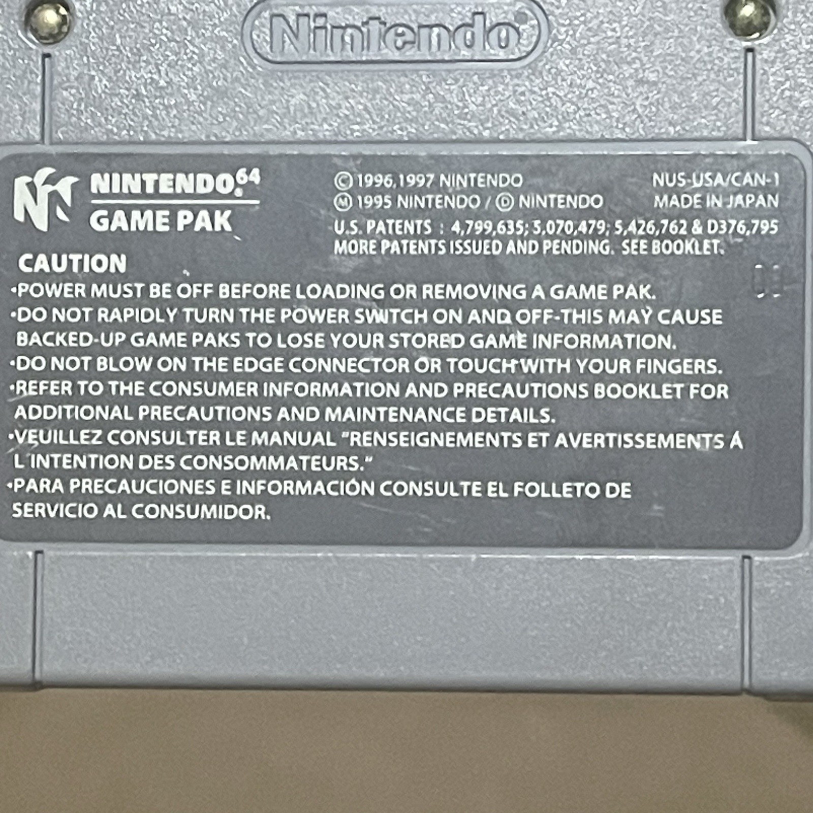 Conker’s Bad Fur Day (Nintendo 64 N64, 2001) Cartridge Only