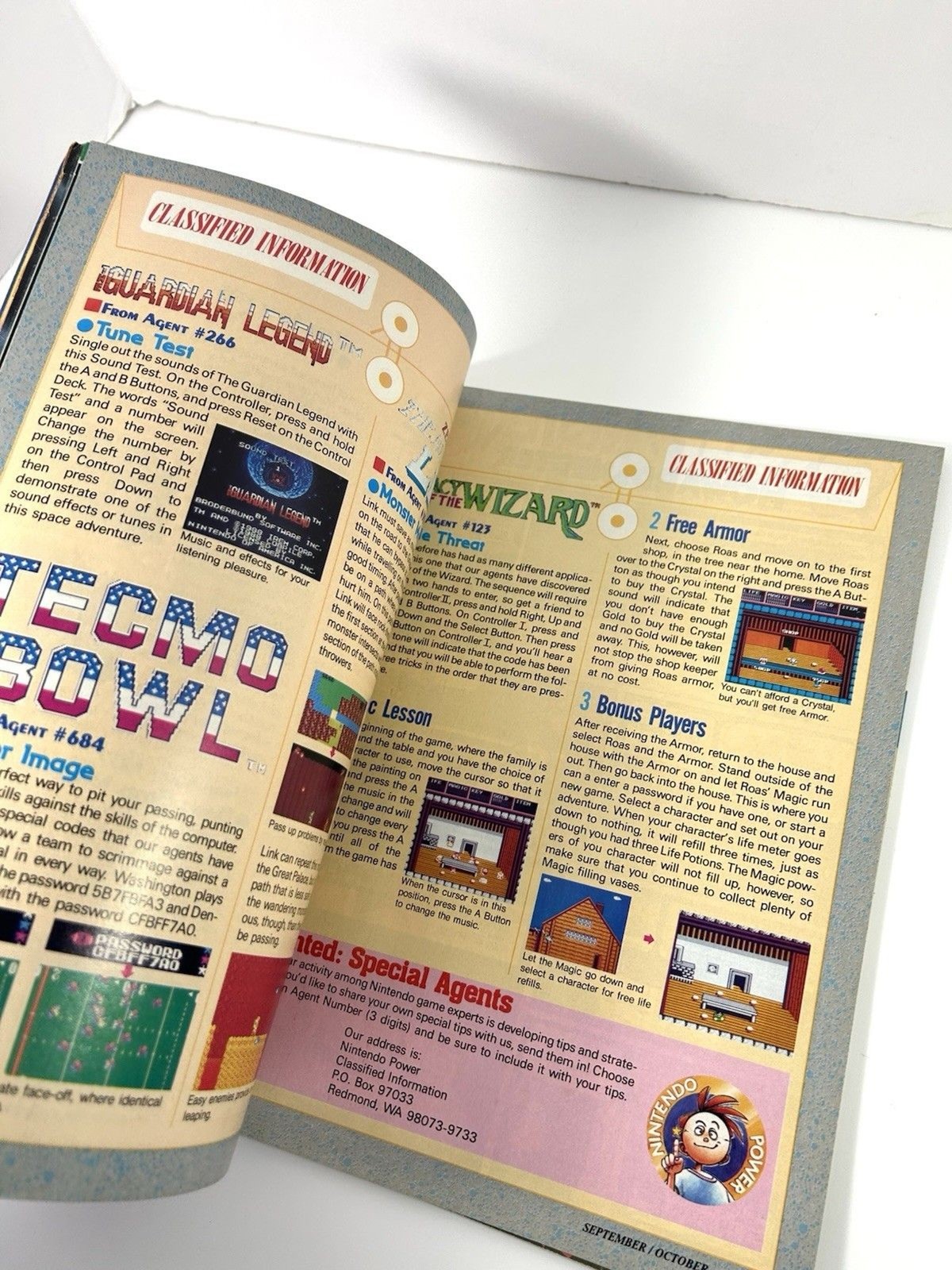 Nintendo Power Volume 8 – Sept/Oct 1989 – DuckTales Cover See Notes